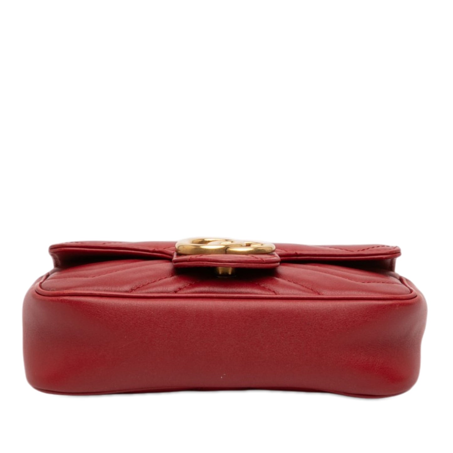 Gucci Mini GG Marmont Matelasse Leather Flap Crossbody