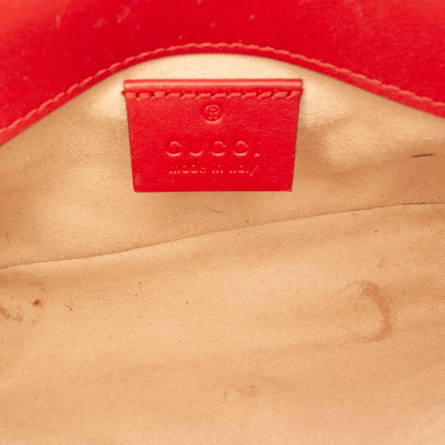 Gucci Mini GG Marmont Matelasse Leather Flap Crossbody
