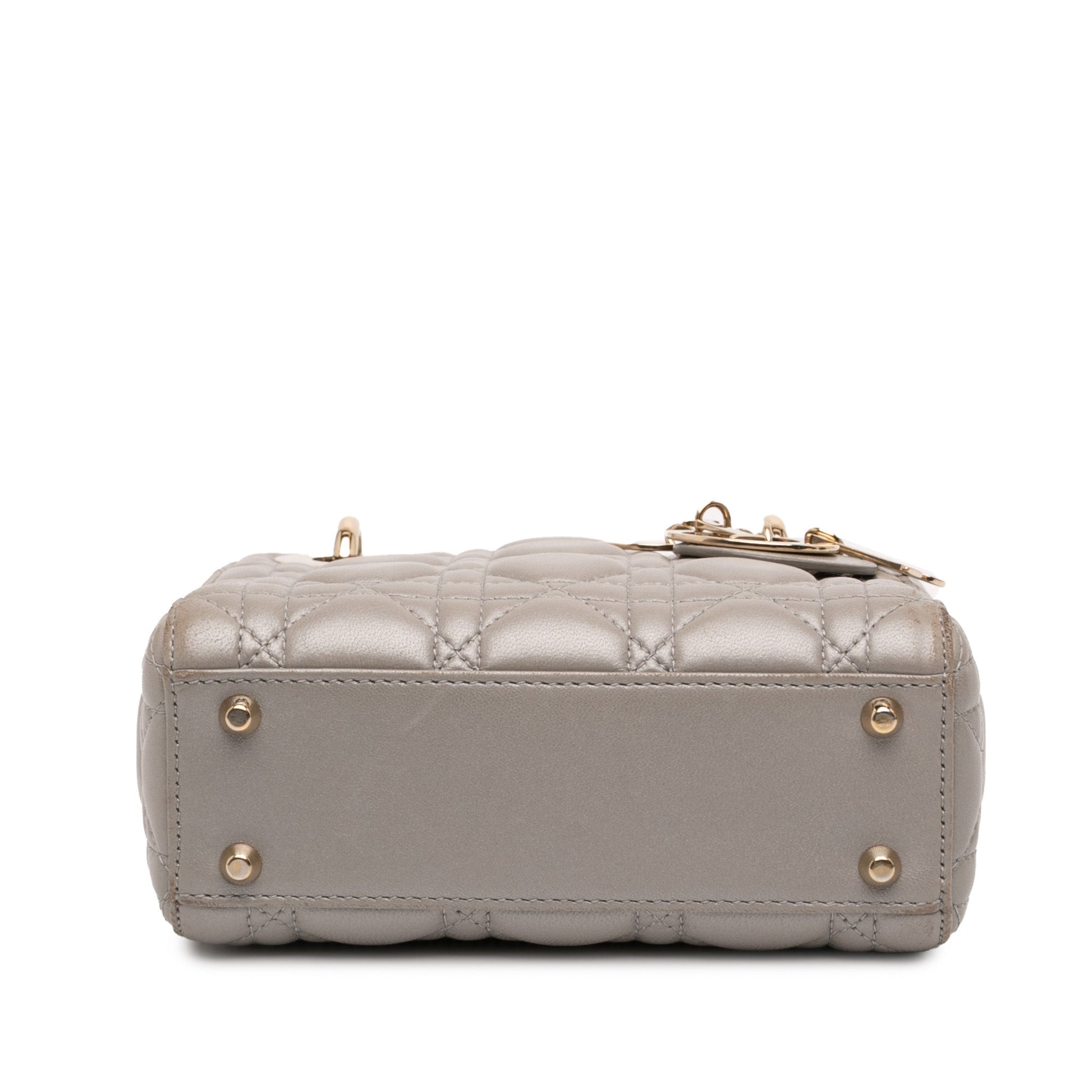 Dior Mini Lambskin Cannage Lady Dior