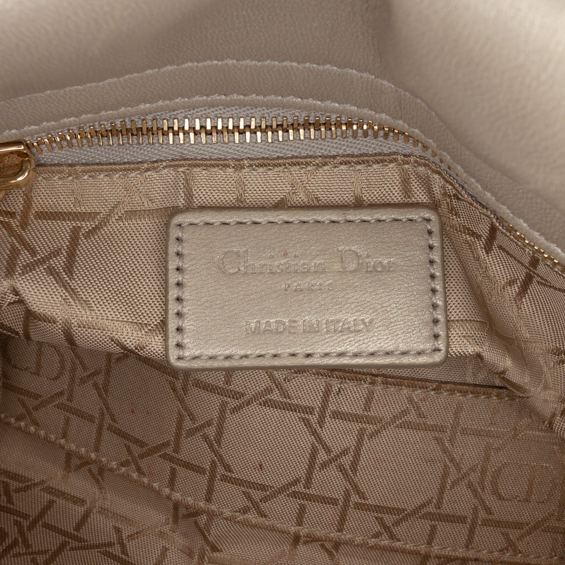 Dior Mini Lambskin Cannage Lady Dior