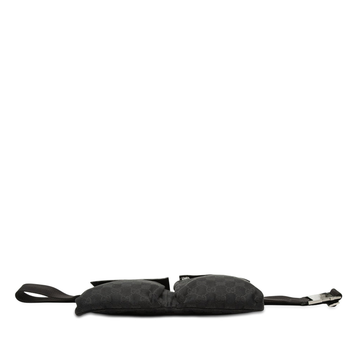 Gucci GG Canvas Double Pocket Belt Bag