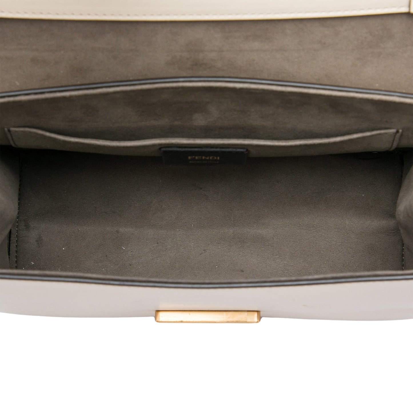 Fendi Smooth Leather Kan I F Satchel