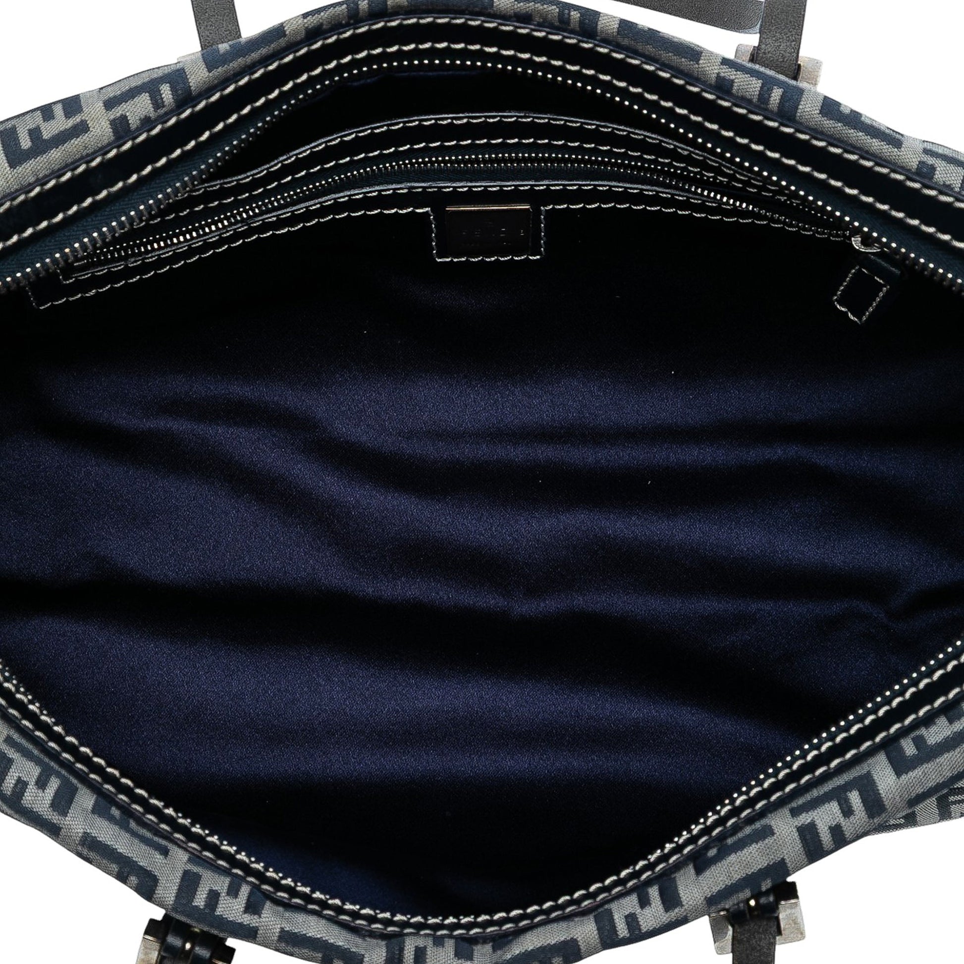 Fendi Zucchino Canvas Handbag