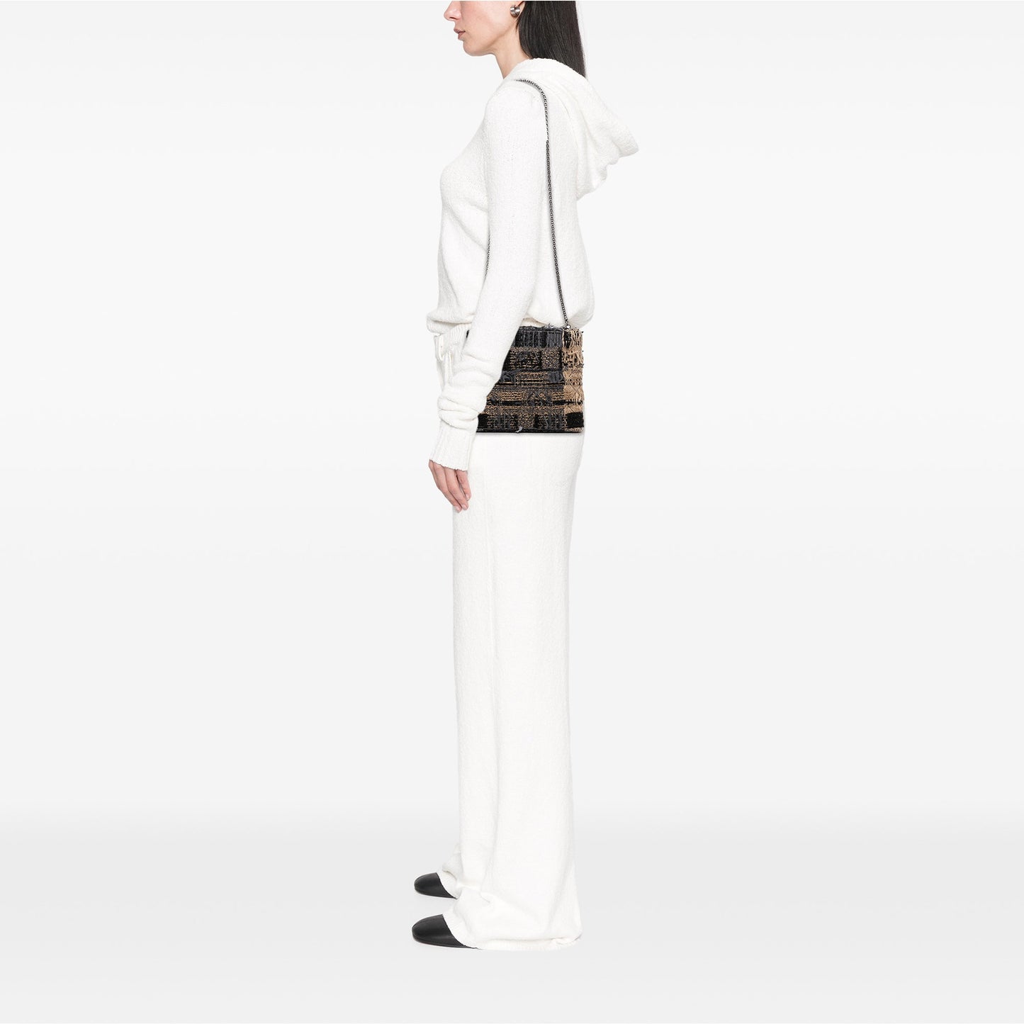 Chanel Multicolor Tweed Quadrato Box Crossbody Bag