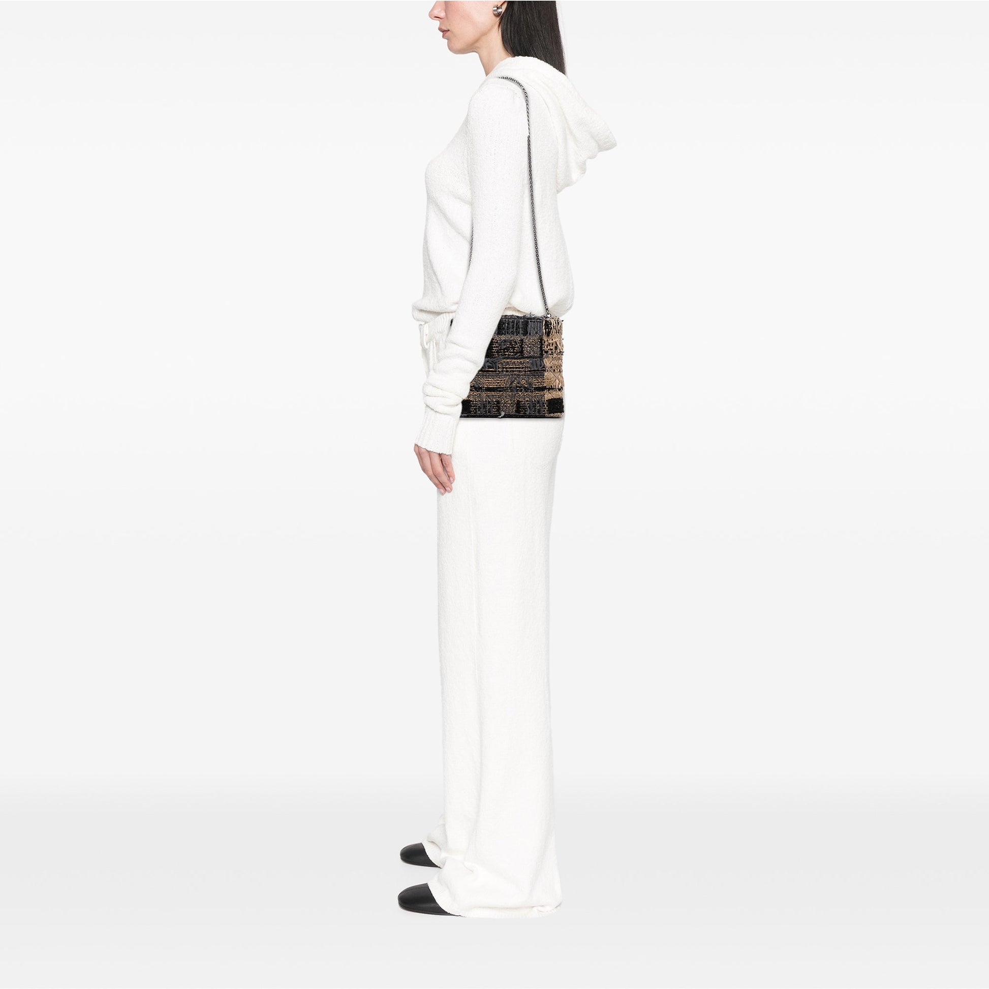 Chanel Multicolor Tweed Quadrato Box Crossbody Bag