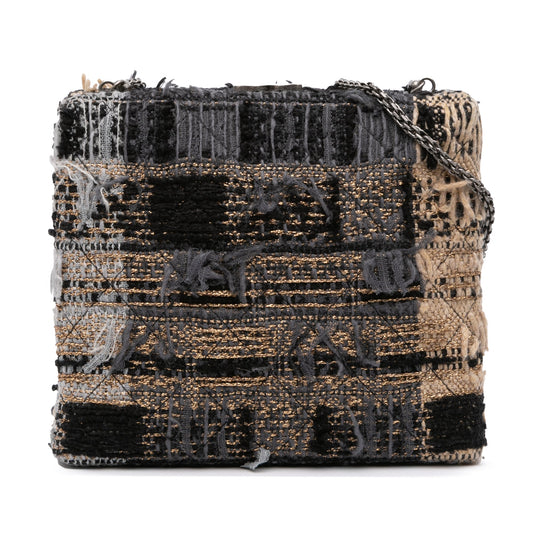 Chanel Multicolor Tweed Quadrato Box Crossbody Bag