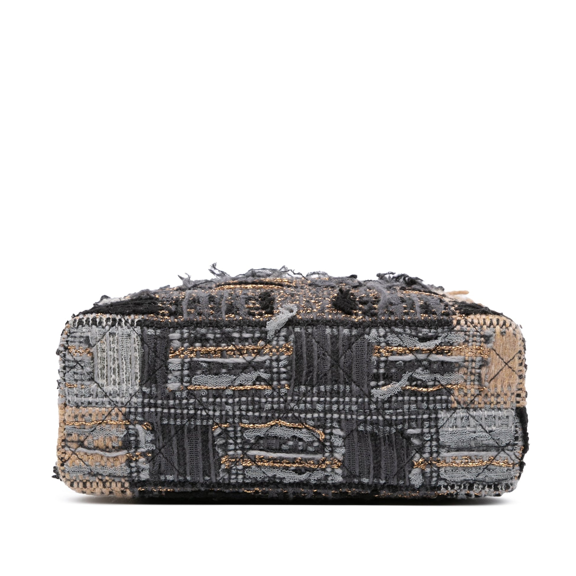 Chanel Multicolor Tweed Quadrato Box Crossbody Bag
