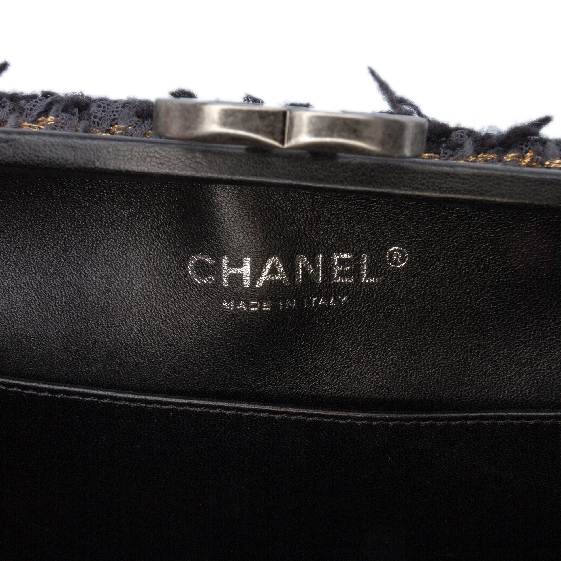 Chanel Multicolor Tweed Quadrato Box Crossbody Bag