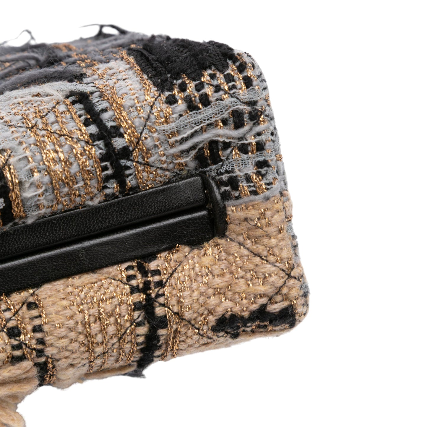 Chanel Multicolor Tweed Quadrato Box Crossbody Bag