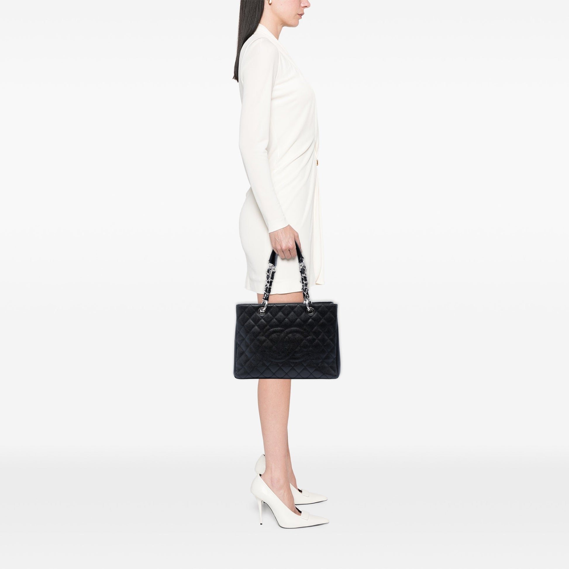 Chanel Caviar Grand Shopping Tote