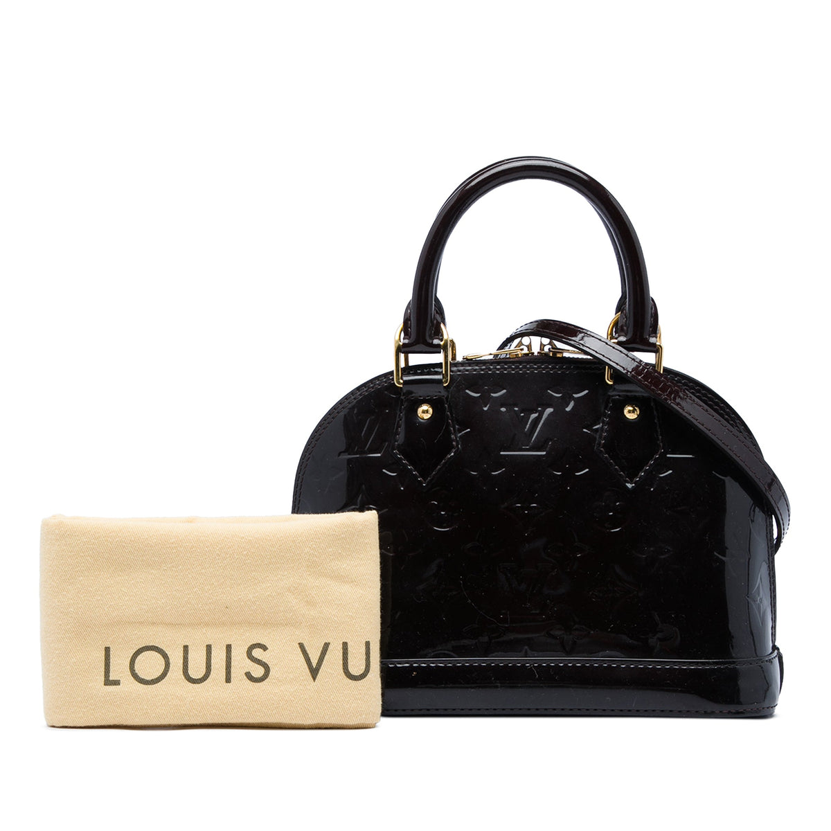 Louis Vuitton Monogram Vernis Alma BB