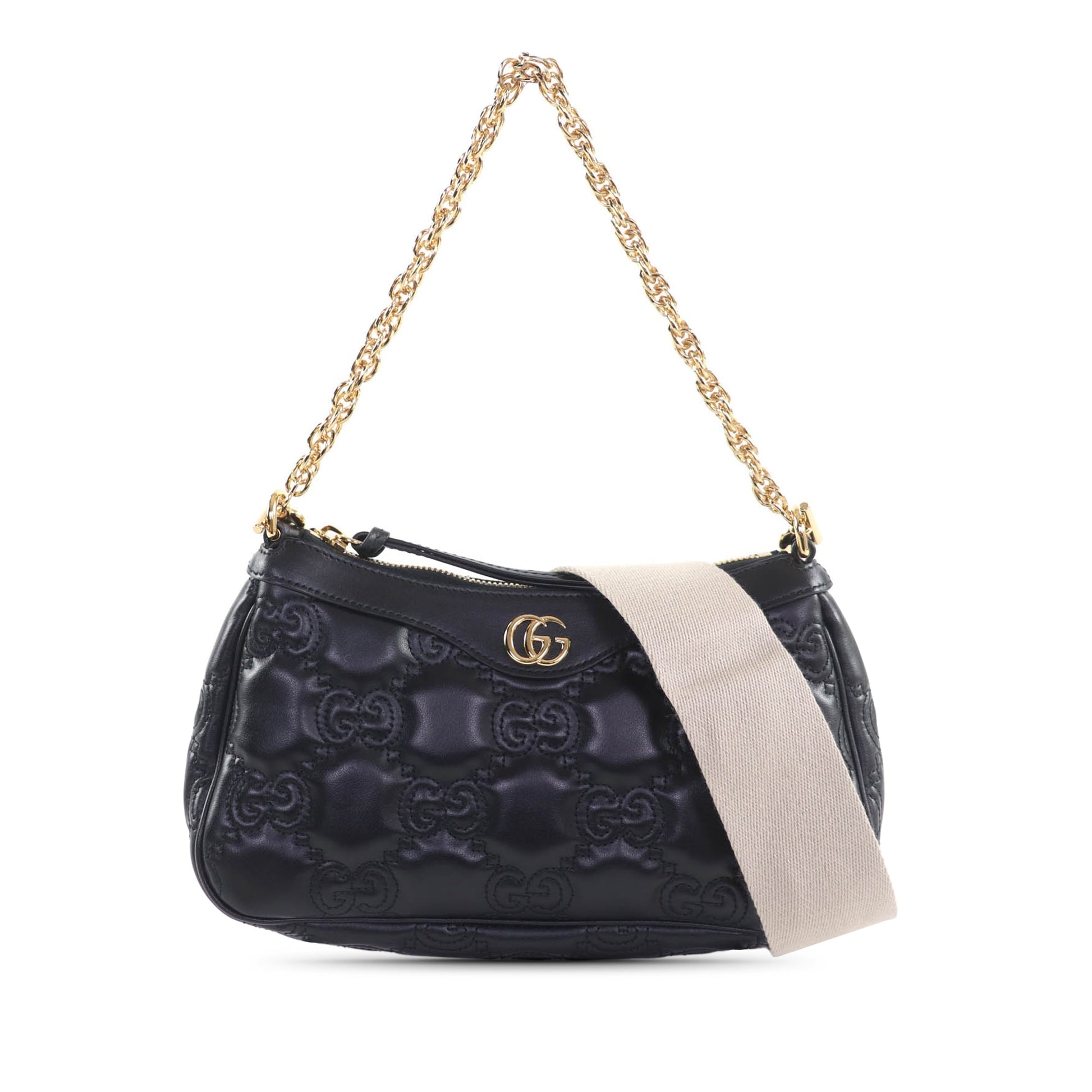 Gucci Small Leather GG Matelasse Satchel