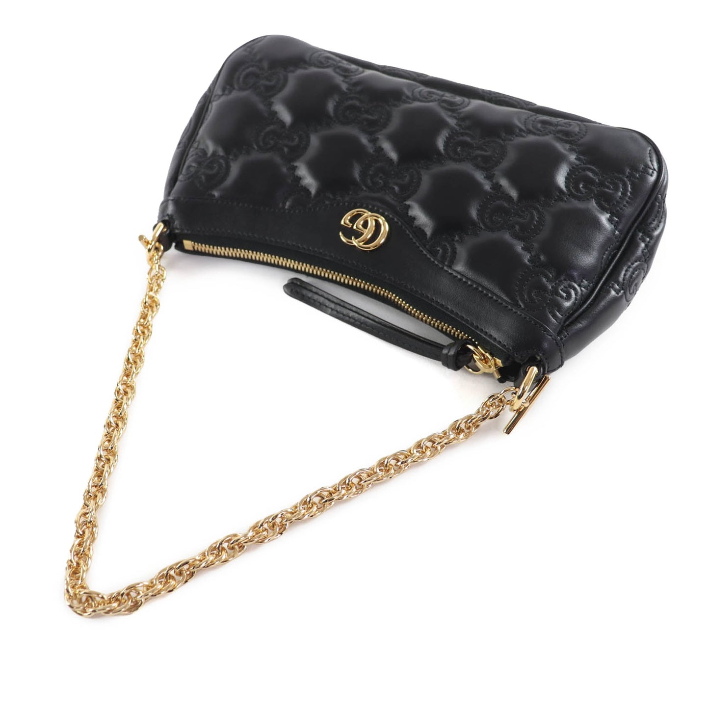 Gucci Small Leather GG Matelasse Satchel