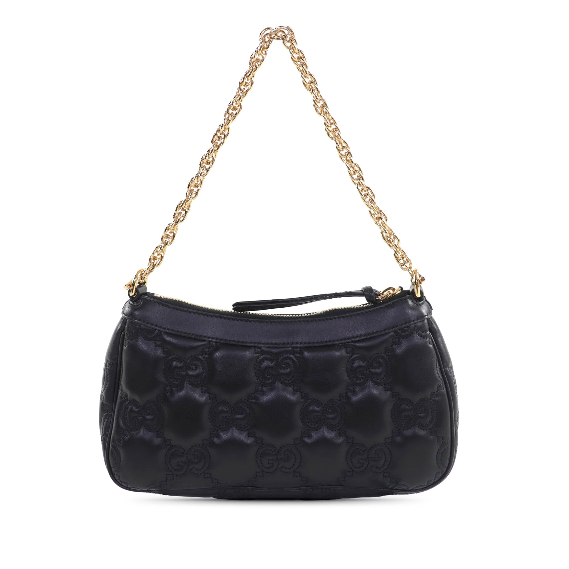 Gucci Small Leather GG Matelasse Satchel