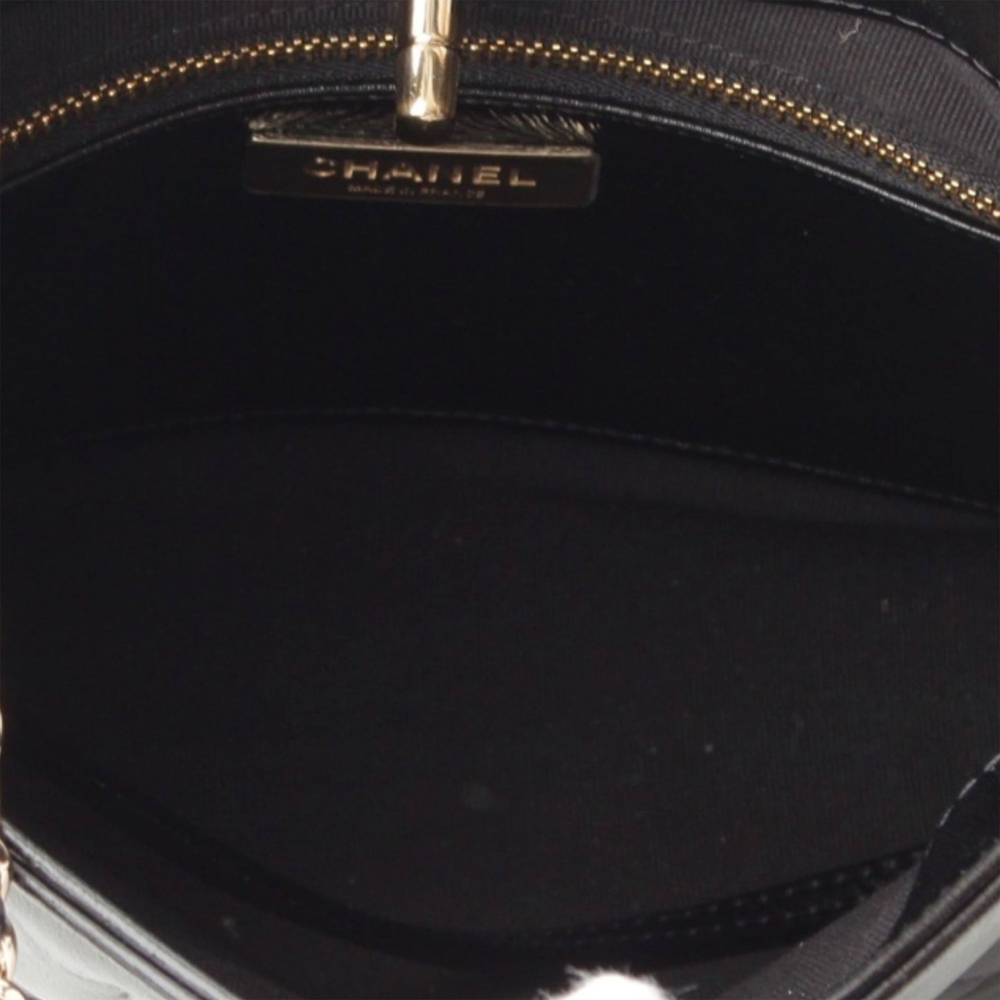Chanel Mini Quilted Glazed Calfskin 31 Shopping Bag
