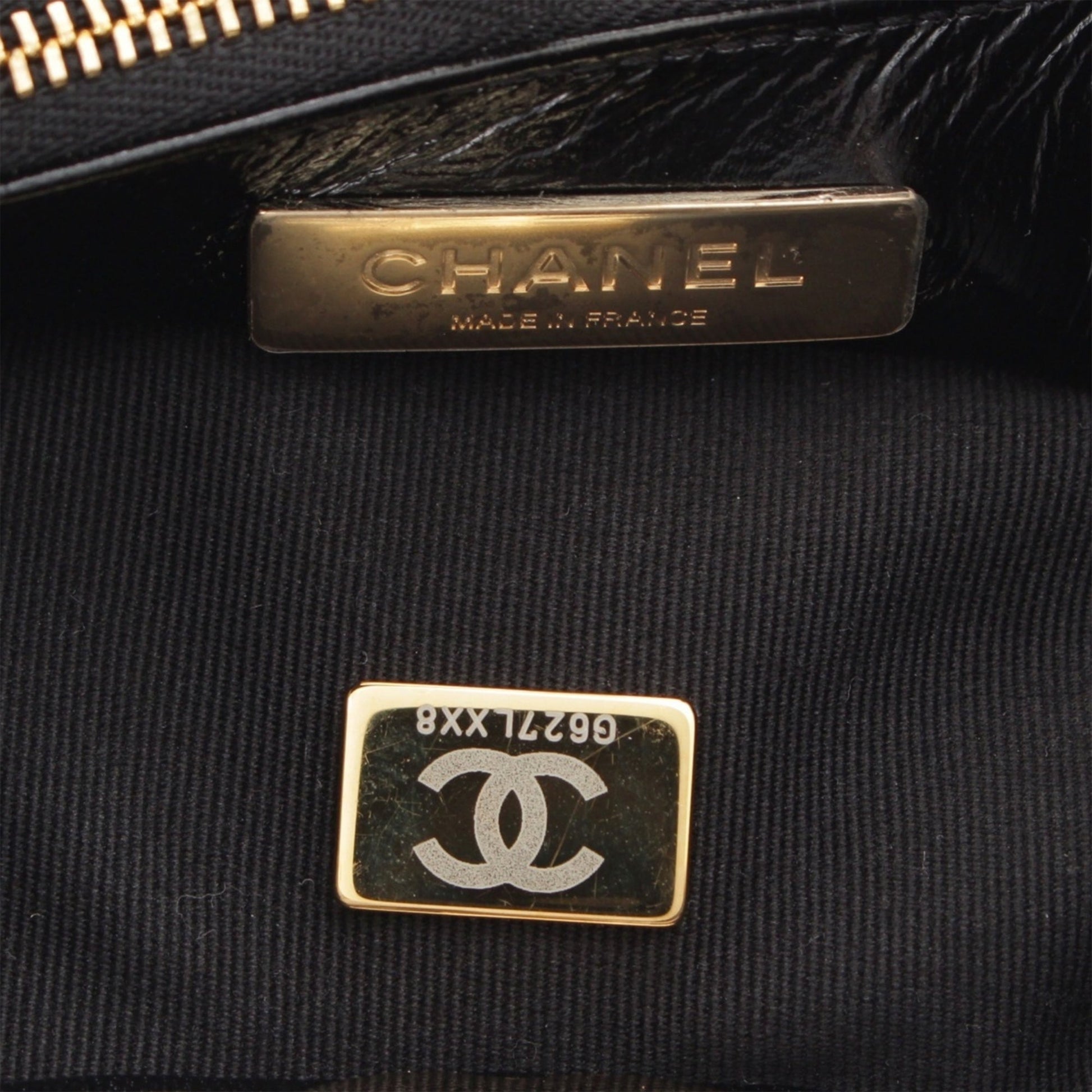 Chanel Mini Quilted Glazed Calfskin 31 Shopping Bag