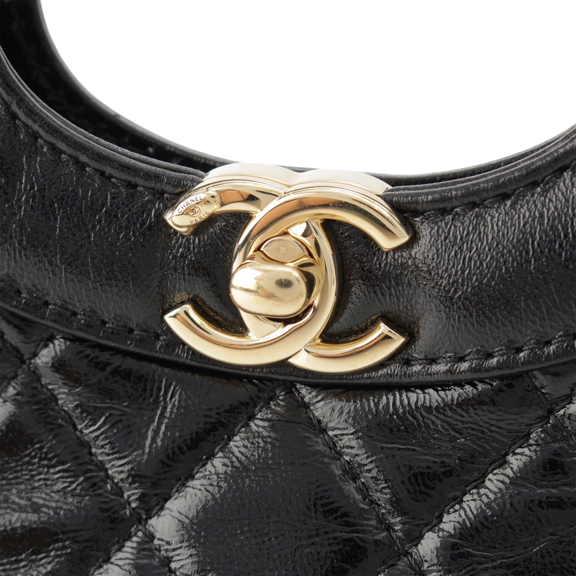 Chanel Mini Quilted Glazed Calfskin 31 Shopping Bag
