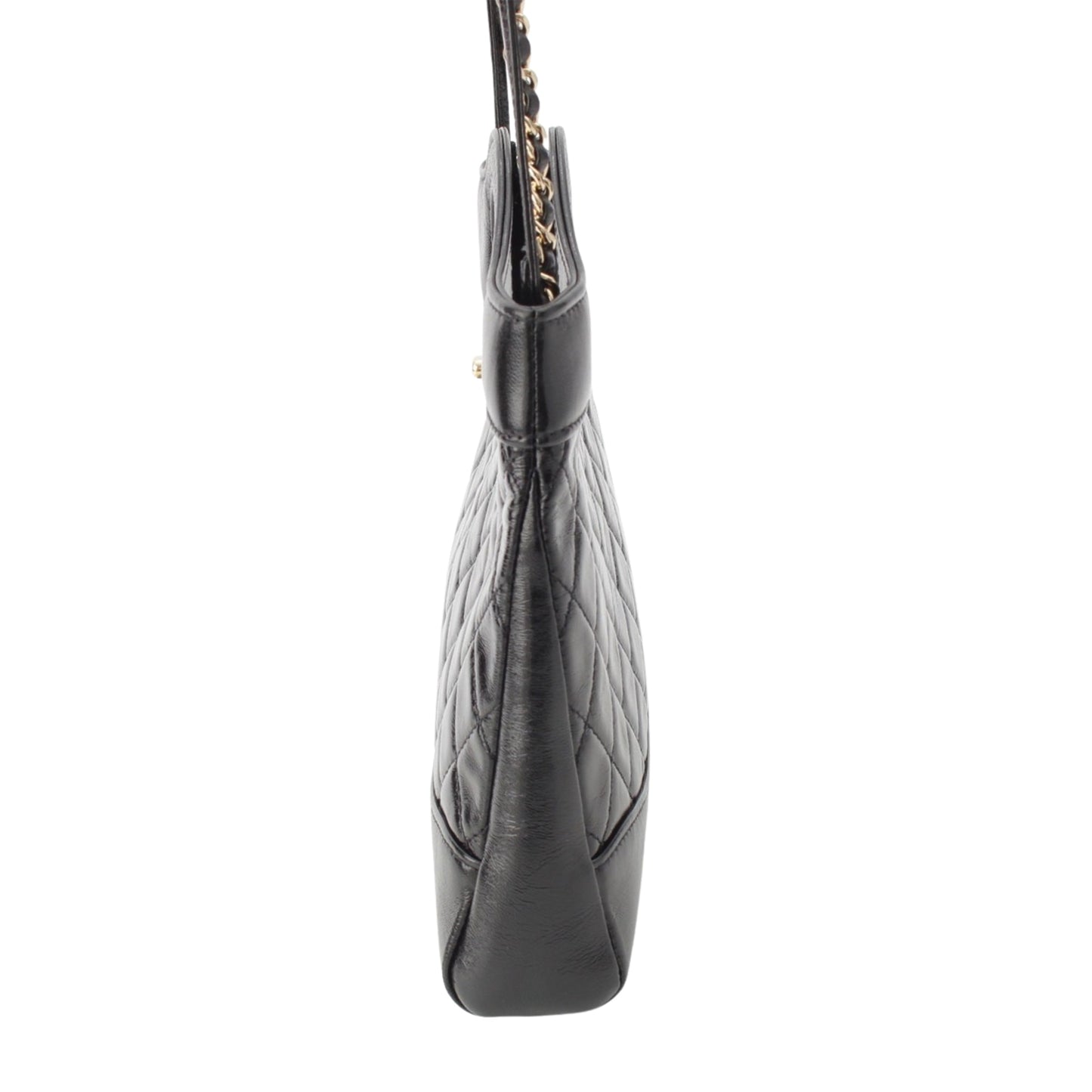 Chanel Mini Quilted Glazed Calfskin 31 Shopping Bag