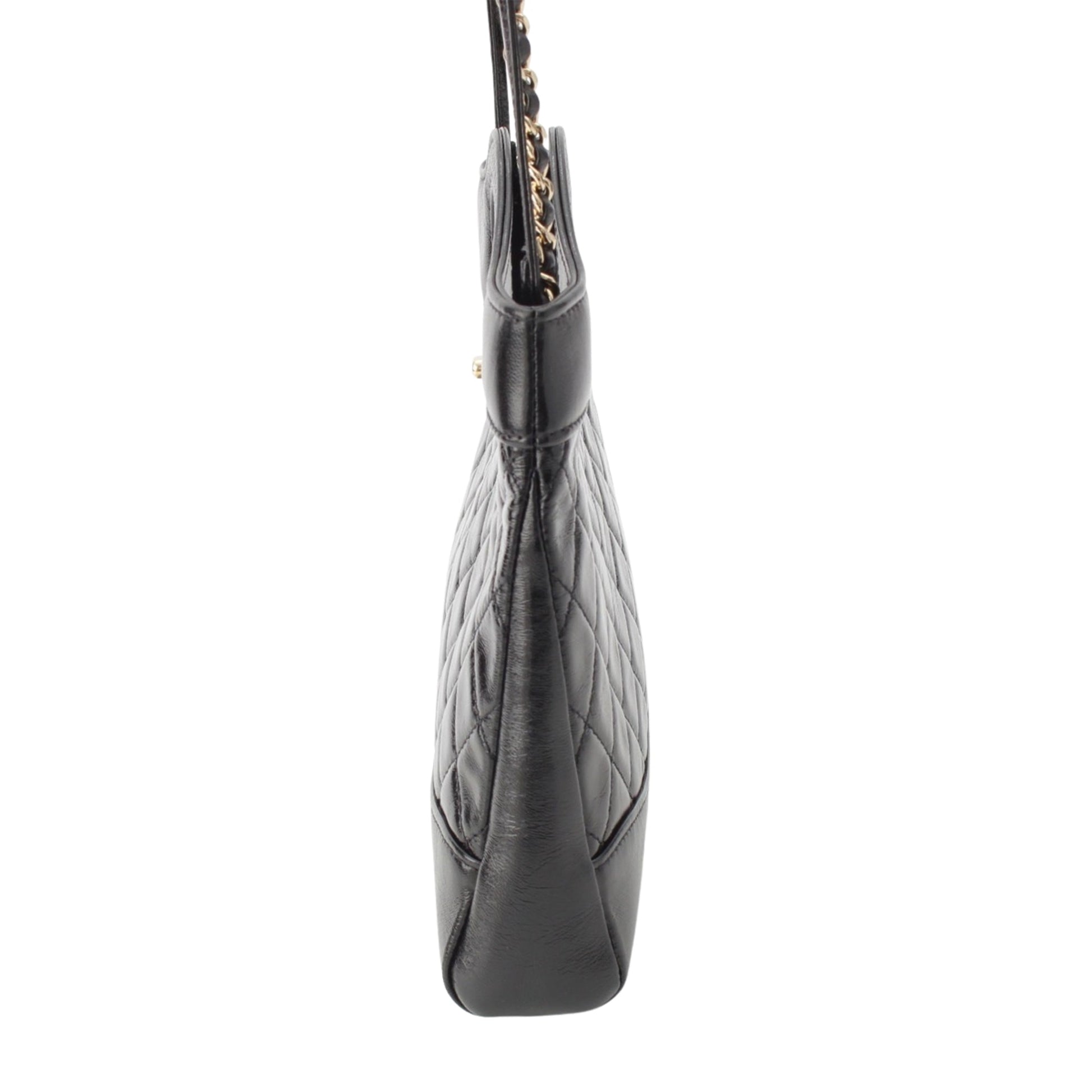 Chanel Mini Quilted Glazed Calfskin 31 Shopping Bag
