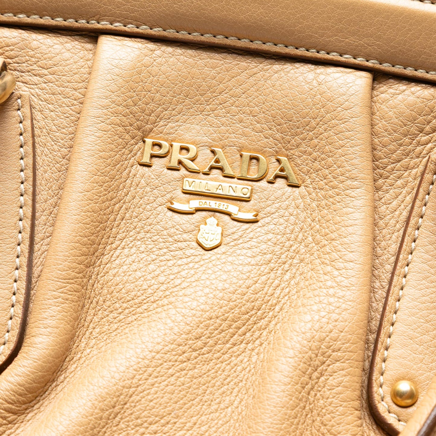 Prada Cervo Antik Frame Handbag