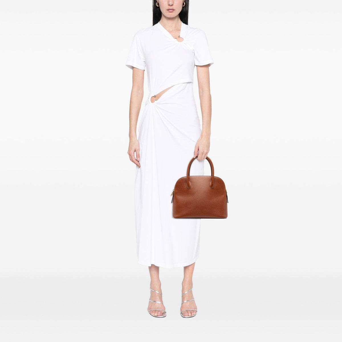 Celine Leather Dome Satchel