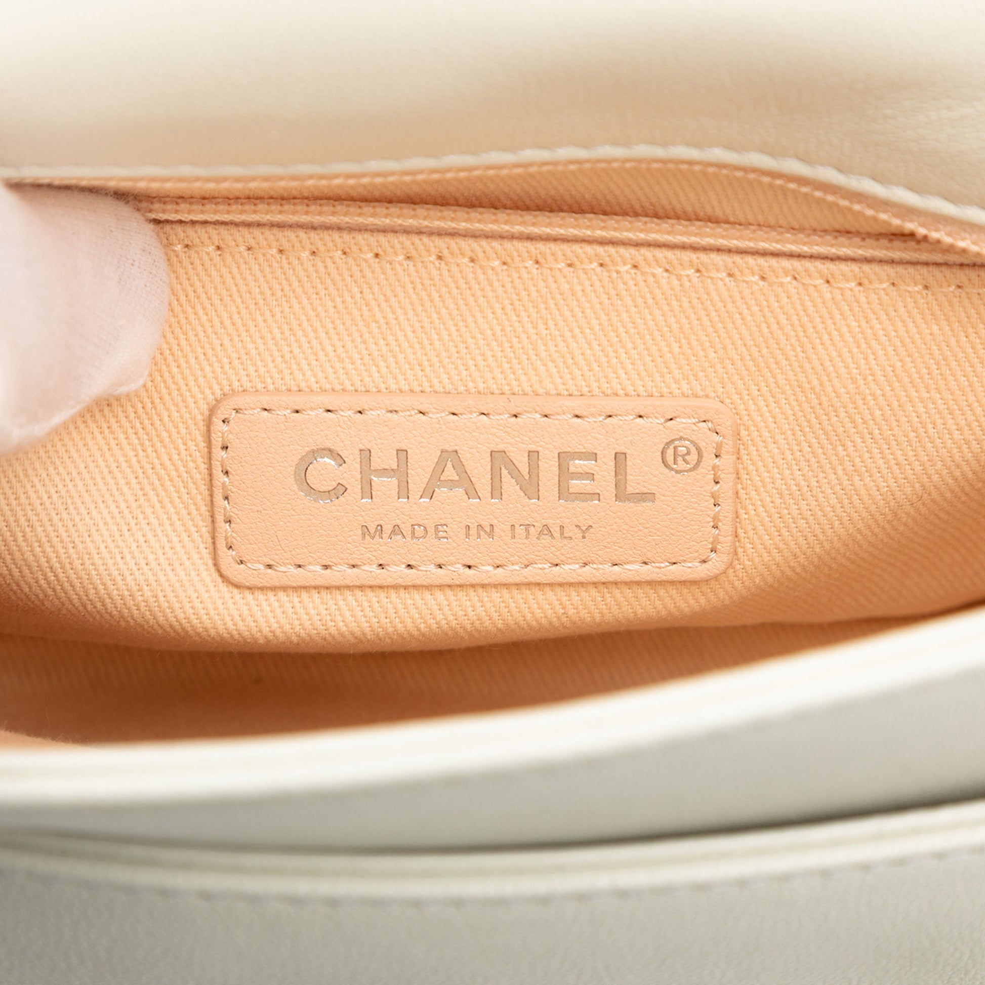 Chanel Small Quilted Lambskin Studded Bubble Flap