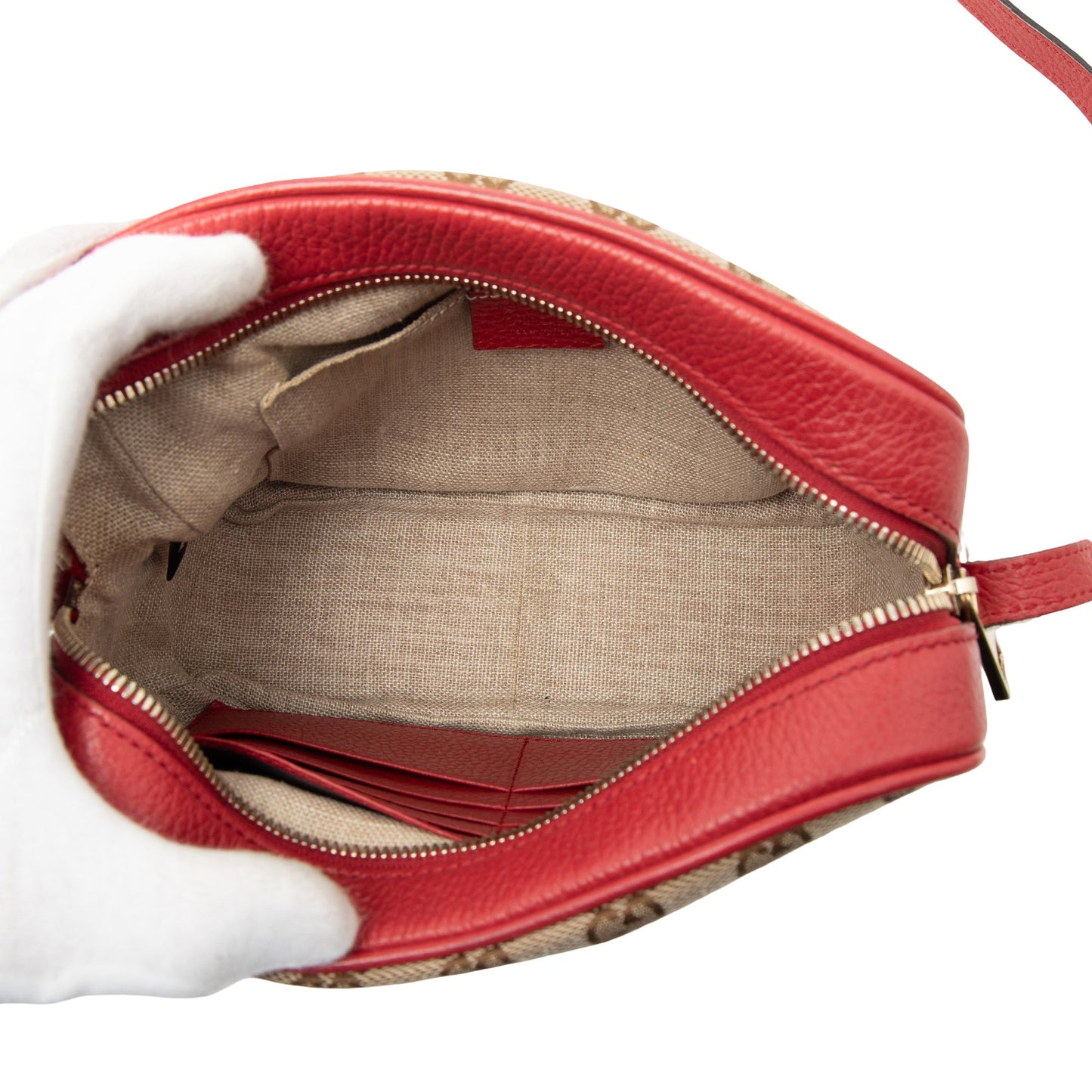 Gucci GG Canvas Bree Crossbody