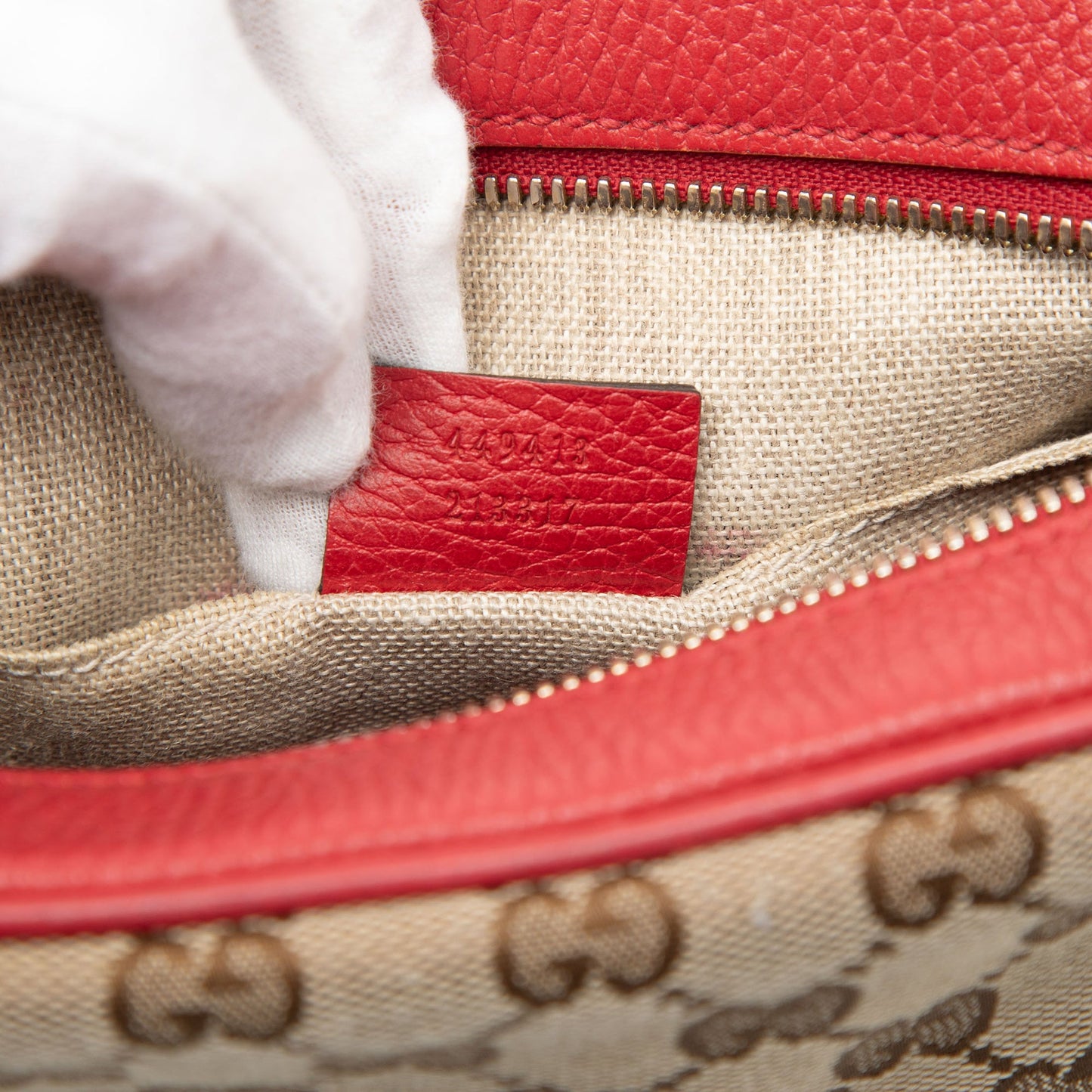 Gucci GG Canvas Bree Crossbody