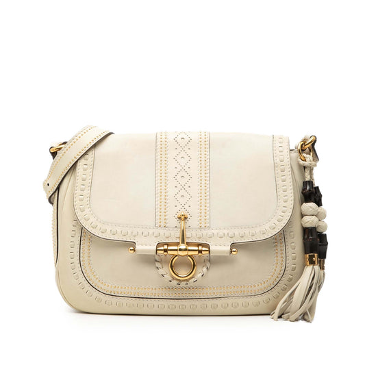 Gucci Medium Leather Snaffle Bit Shoulder Bag