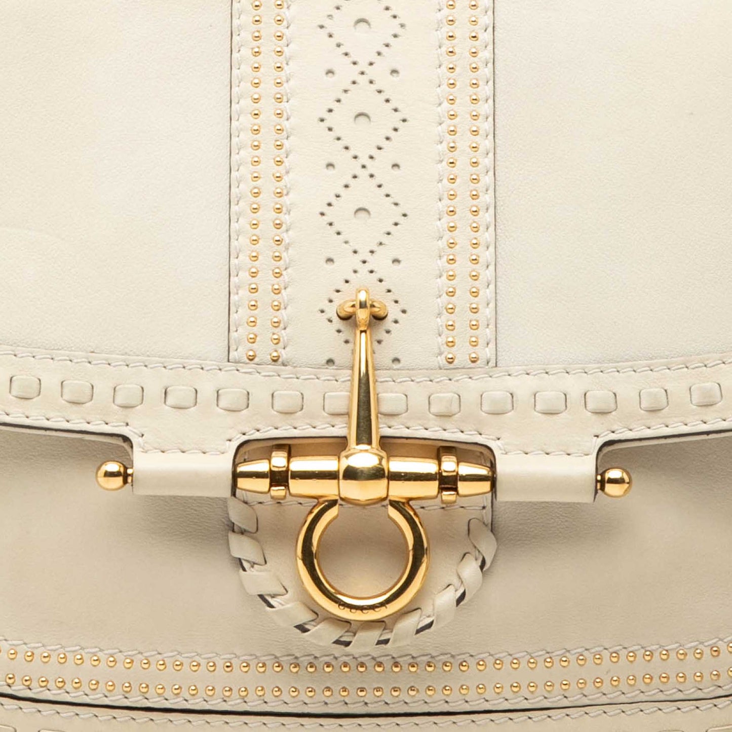 Gucci Medium Leather Snaffle Bit Shoulder Bag