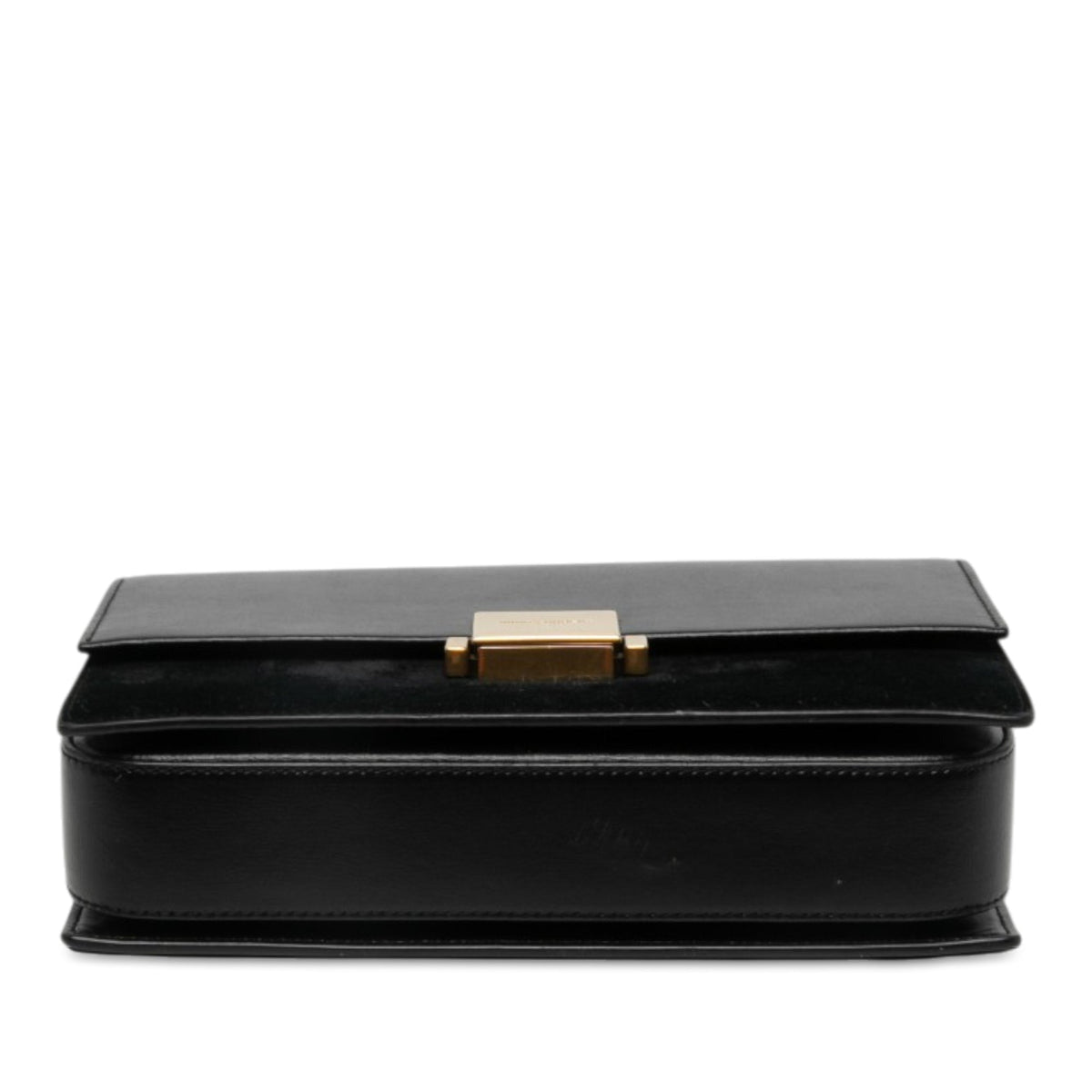 Saint Laurent Medium Calfskin and Suede Bellechasse Bag — Black