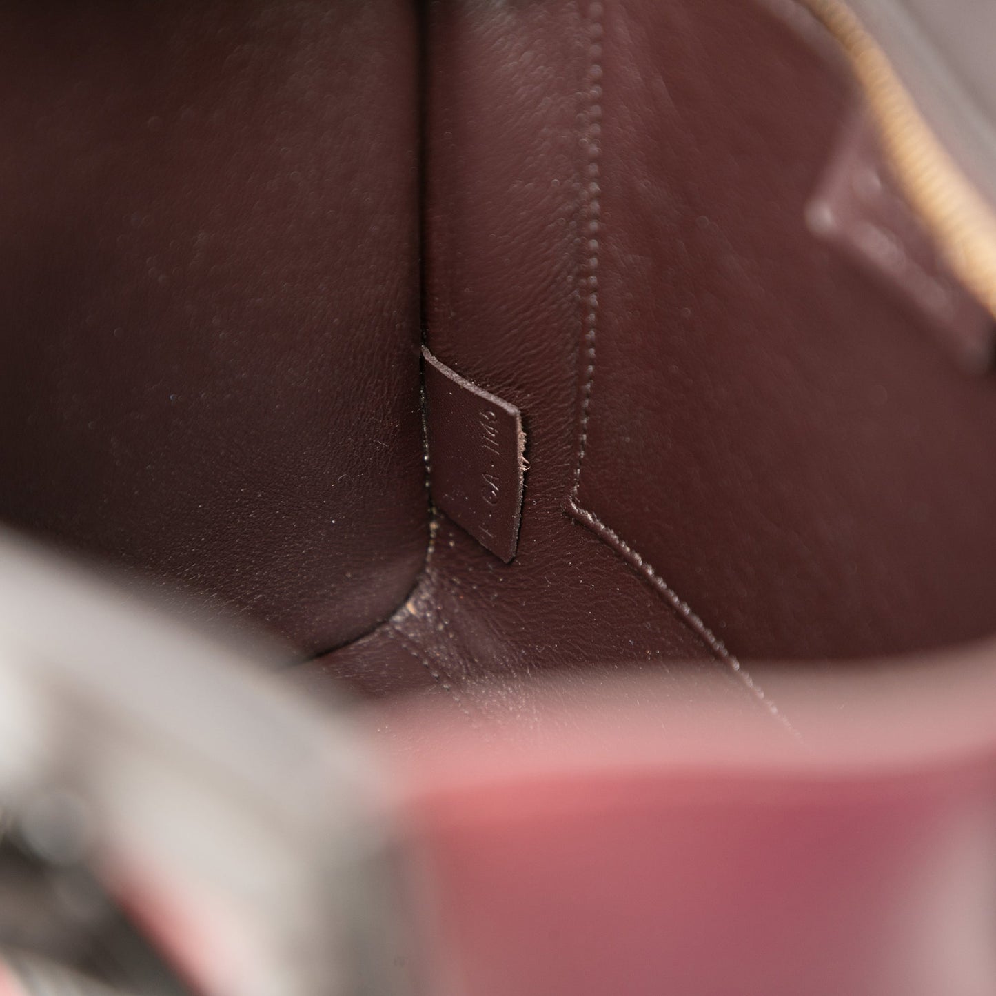 Celine Nano Tricolor Leather Luggage Tote