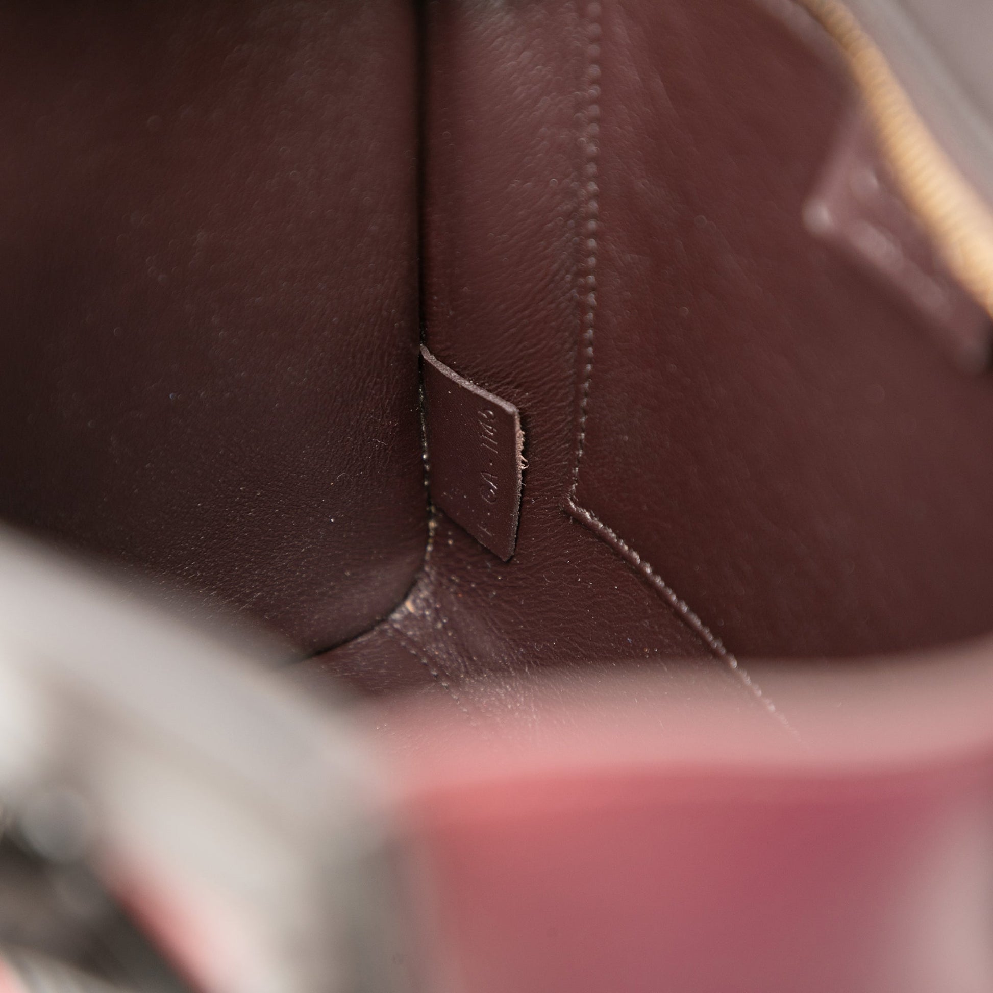Celine Nano Tricolor Leather Luggage Tote