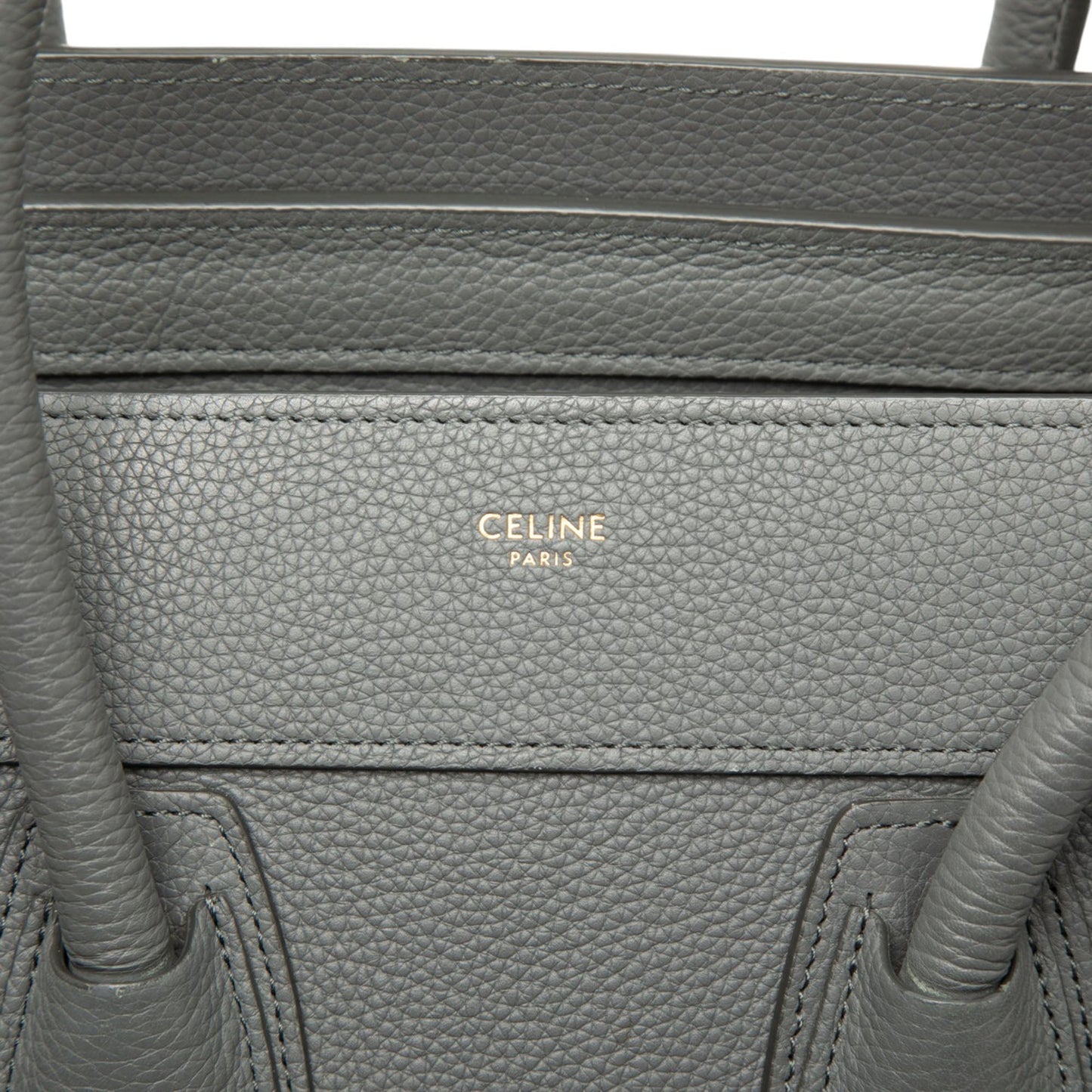 Celine Micro Calfskin Luggage Tote