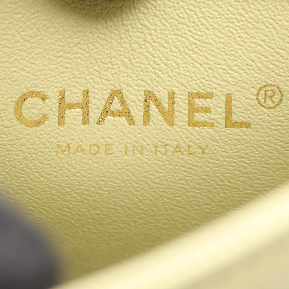 Chanel Mini Quilted Shearling 2.55 Reissue North South Flap