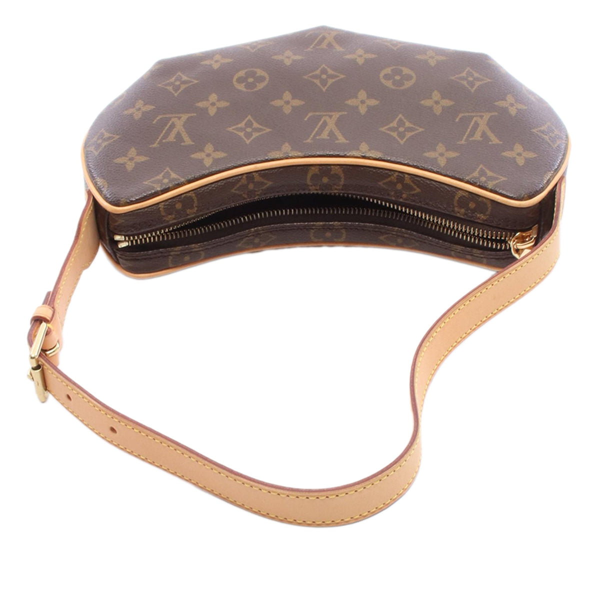Louis Vuitton Monogram Croissant PM — Brown