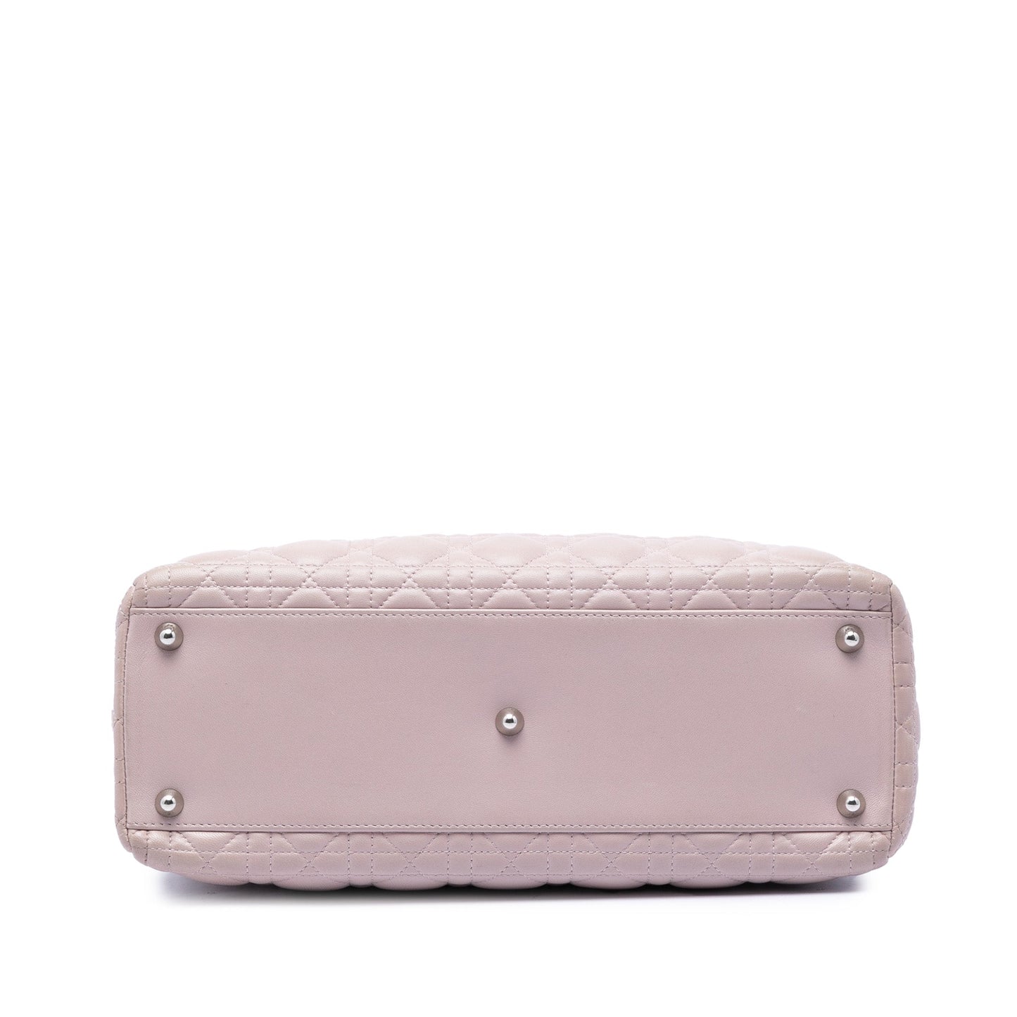 Dior Large Lambskin Cannage Lady Dior