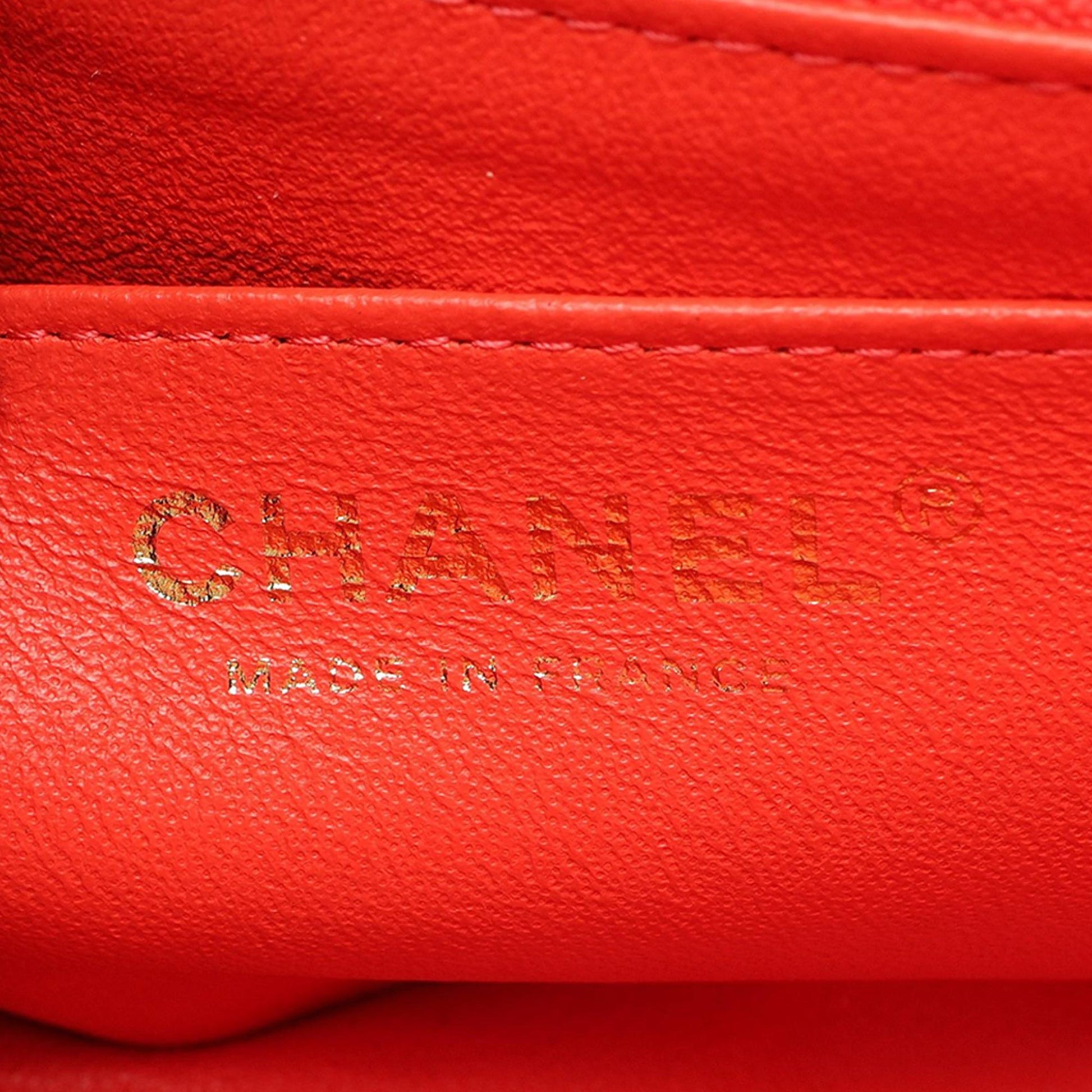 Chanel Mini Rectangular Classic Lambskin Single Flap