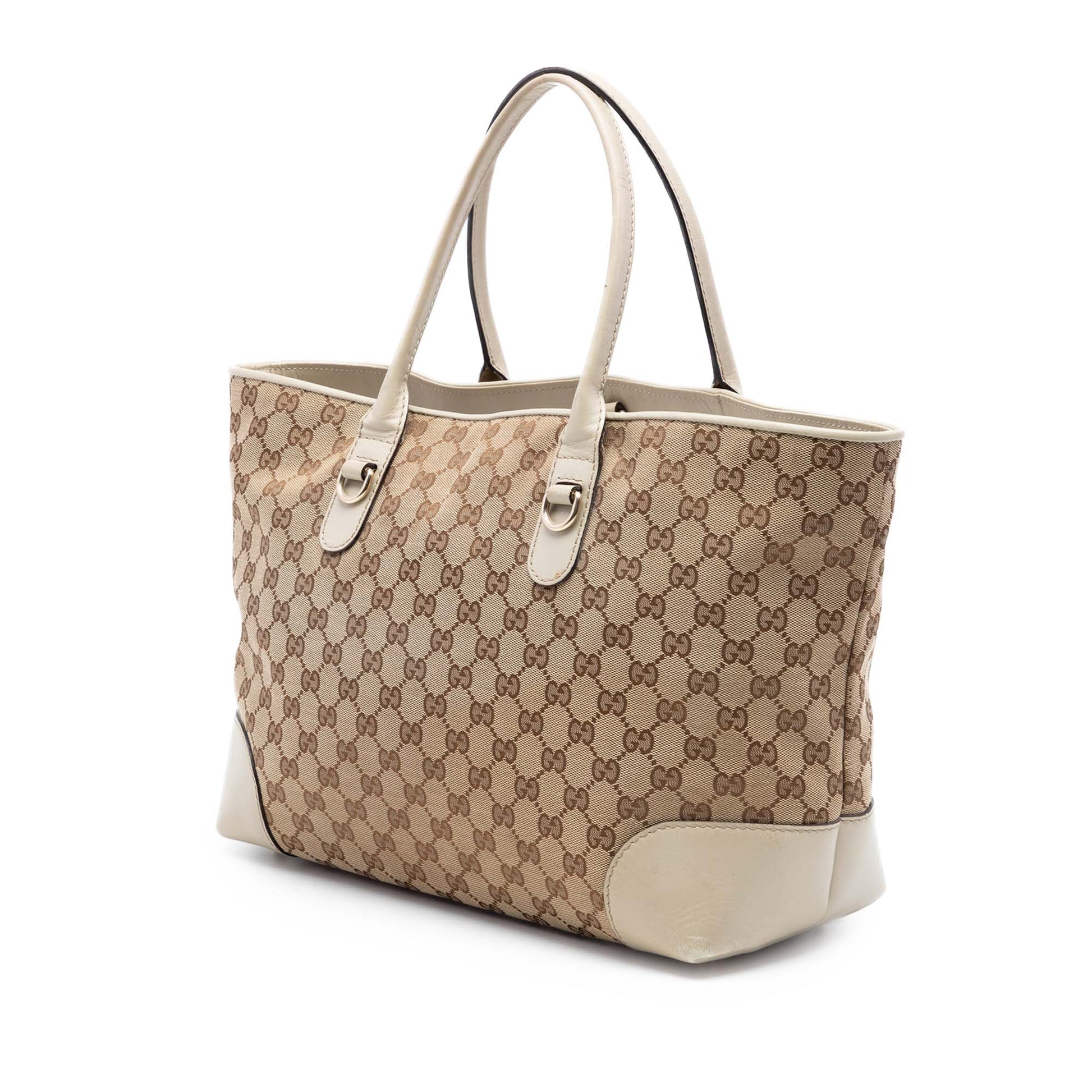 Gucci GG Canvas Heart Bit Tote