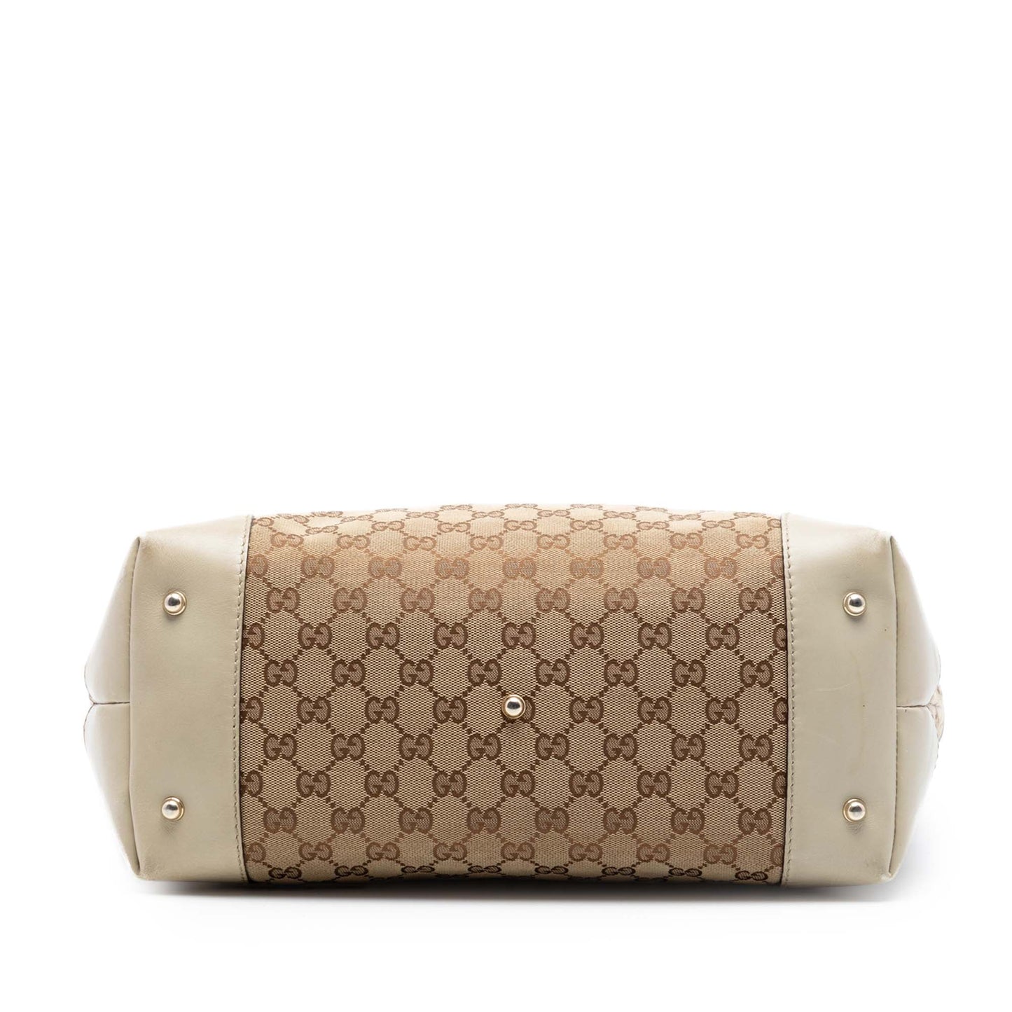 Gucci GG Canvas Heart Bit Tote