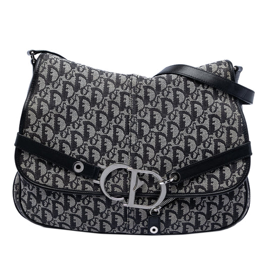 Dior Diorissimo Trotter Canvas Messenger Bag