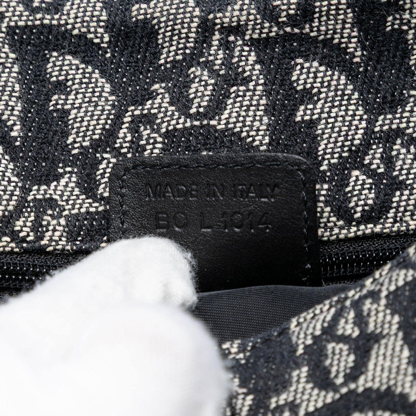 Dior Diorissimo Trotter Canvas Messenger Bag