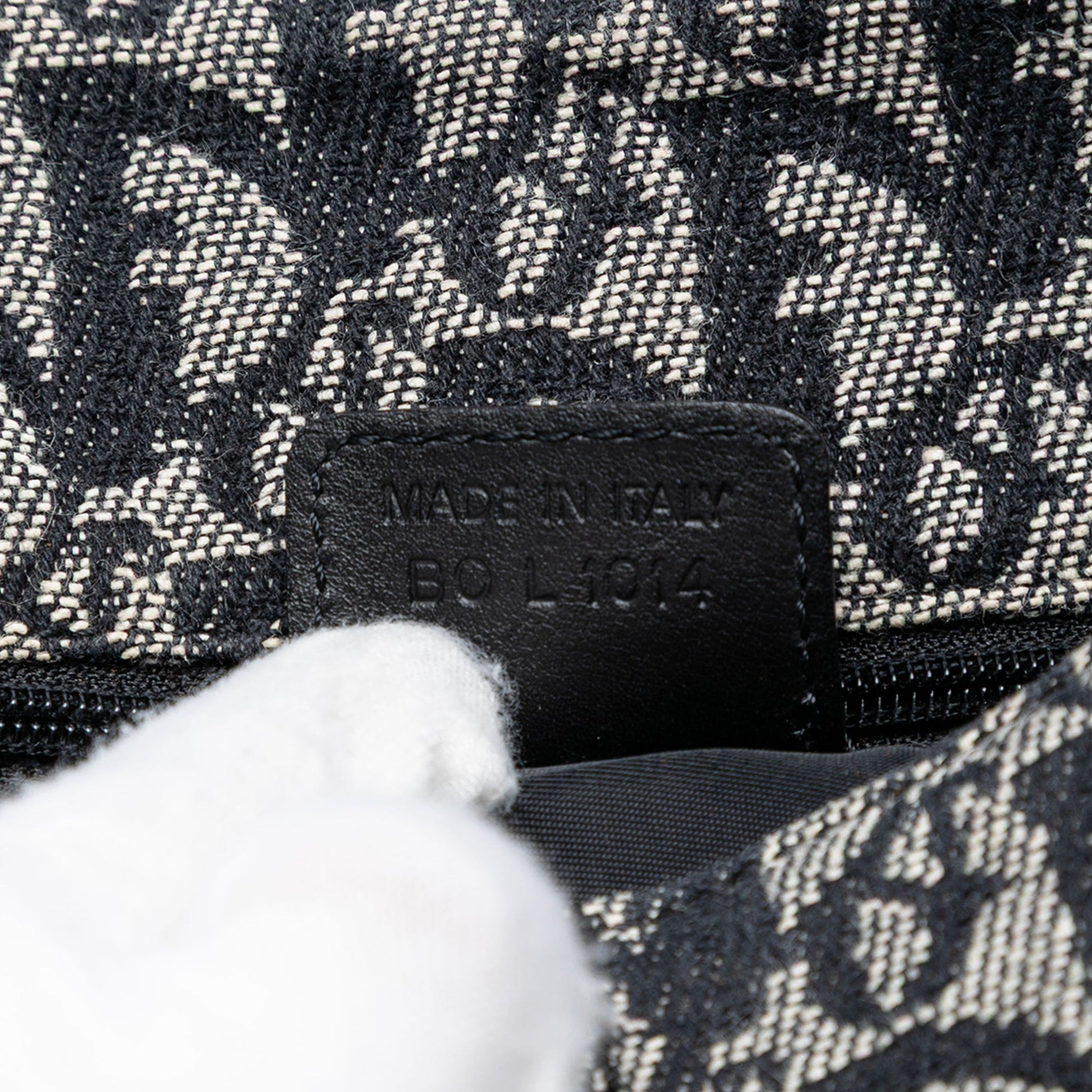 Dior Diorissimo Trotter Canvas Messenger Bag