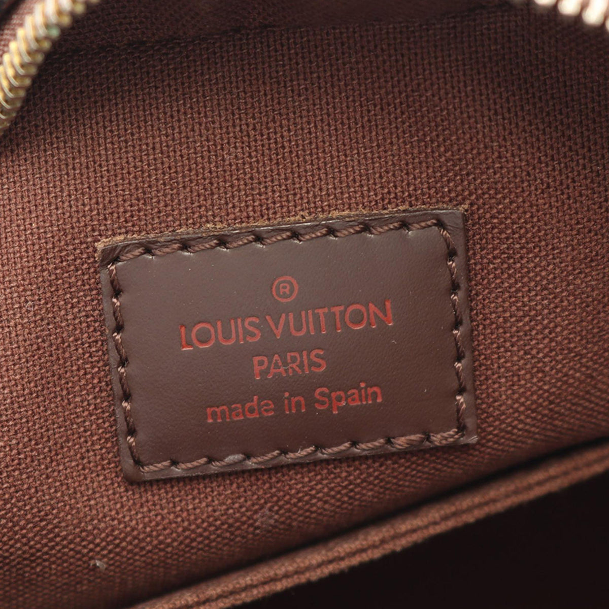Louis Vuitton Damier Ebene Olav PM — Brown