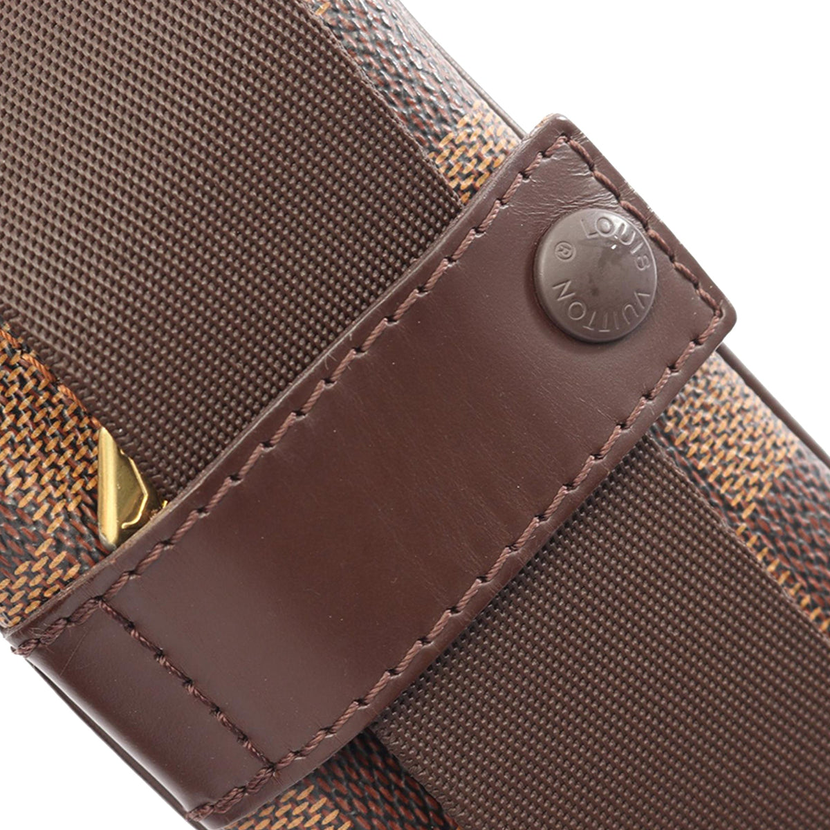 Louis Vuitton Damier Ebene Olav PM — Brown