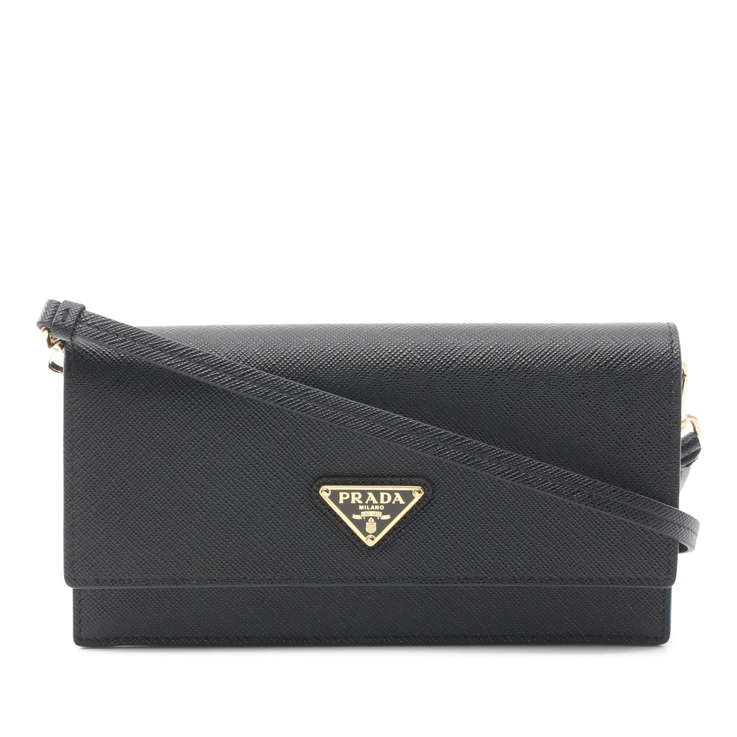 Prada Saffiano Clutch on Strap
