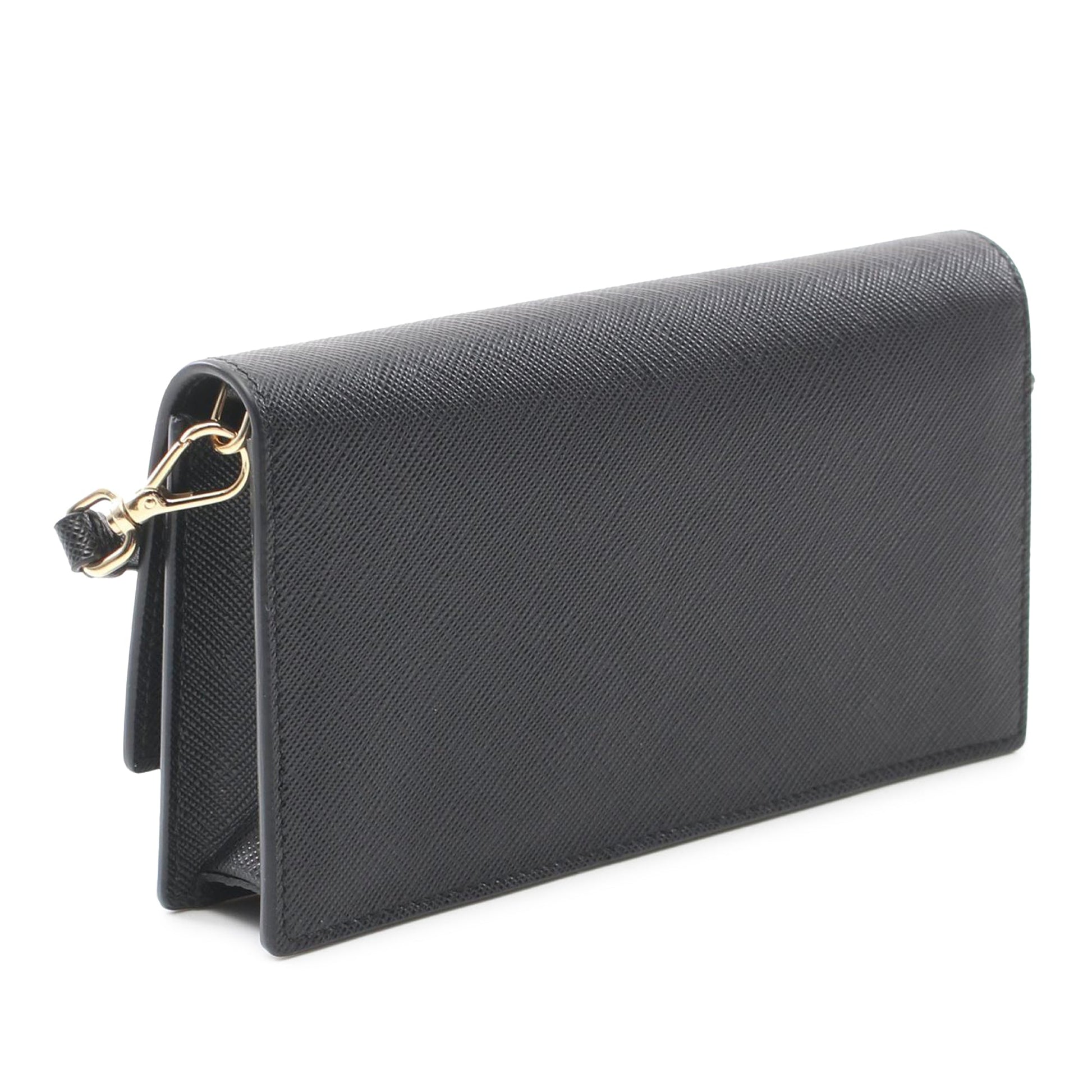 Prada Saffiano Clutch on Strap