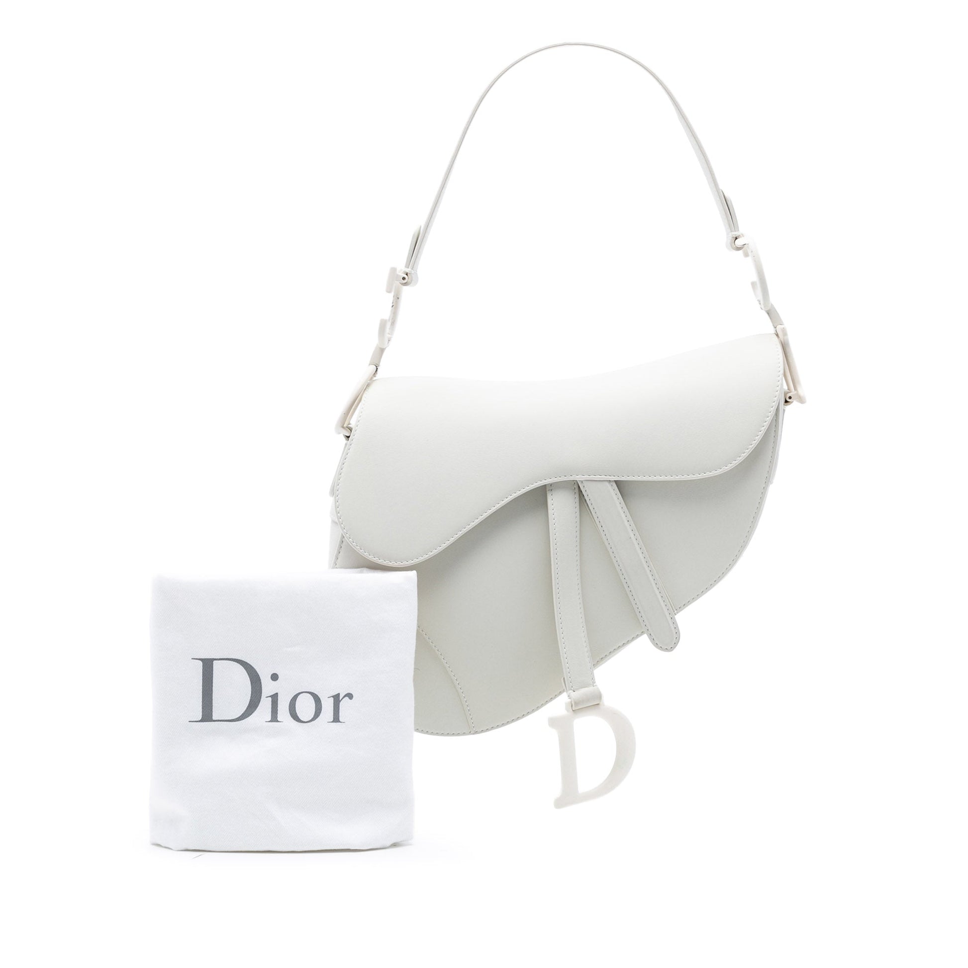 Dior Ultra Matte Calfskin Saddle Bag