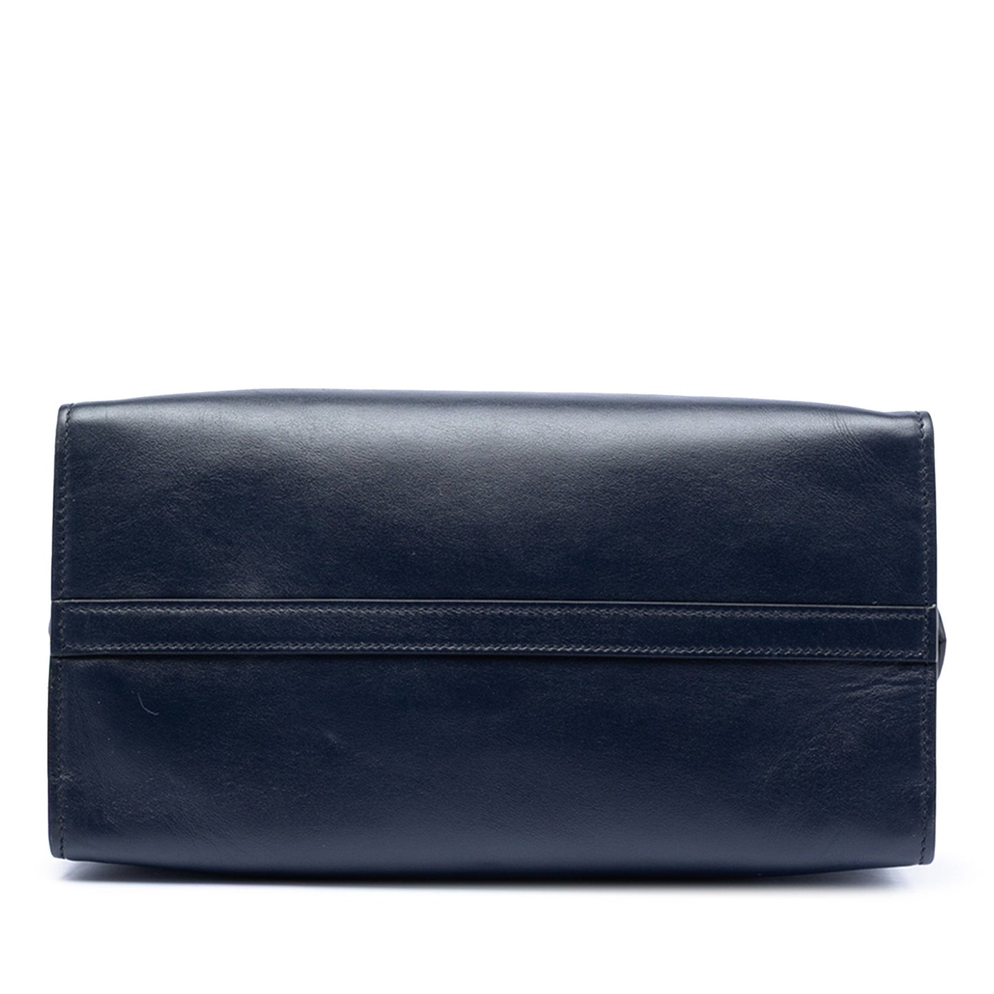 Prada Medium Saffiano Trimmed City Calf Greca Esplanade Satchel