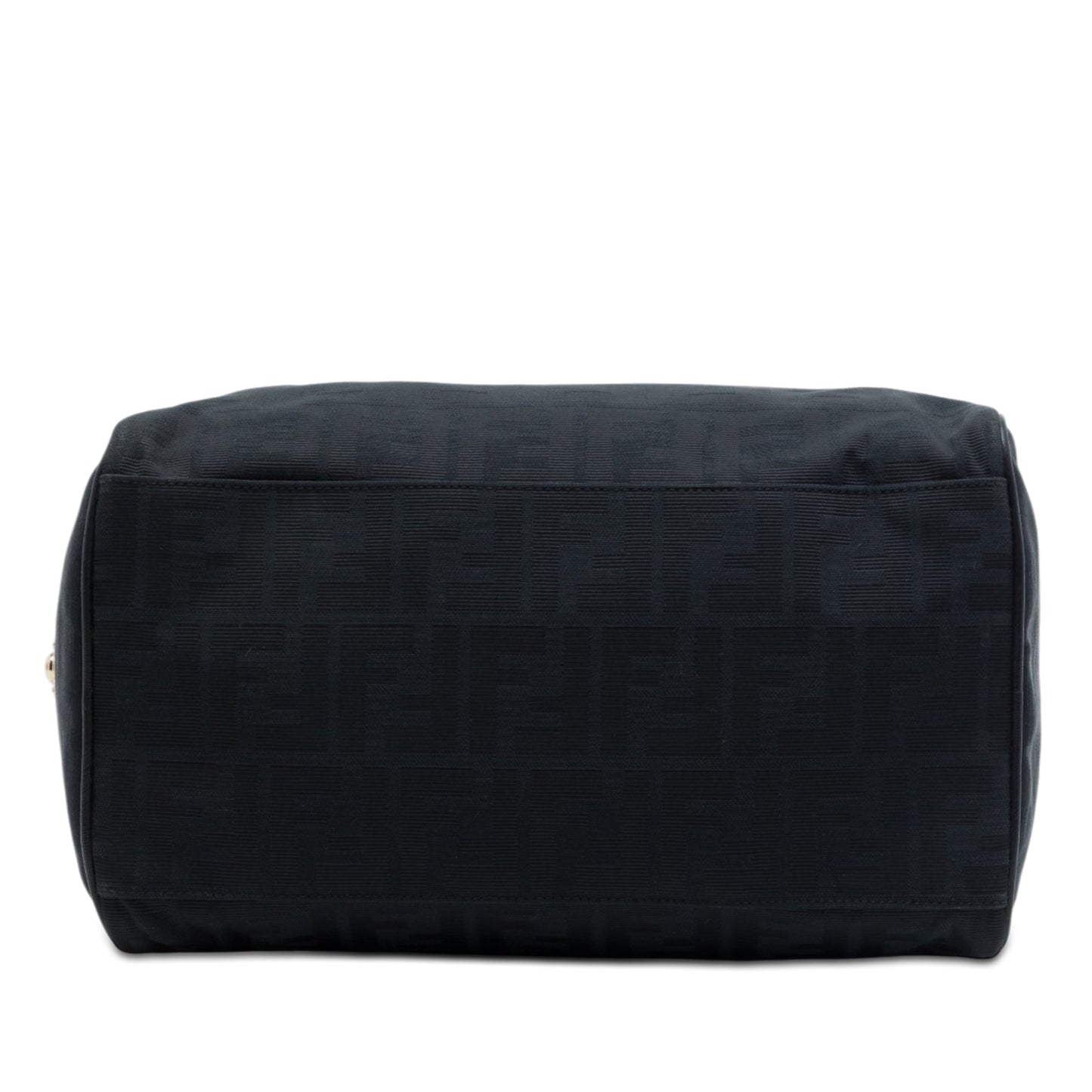 Fendi Zucca Canvas Boston Bag